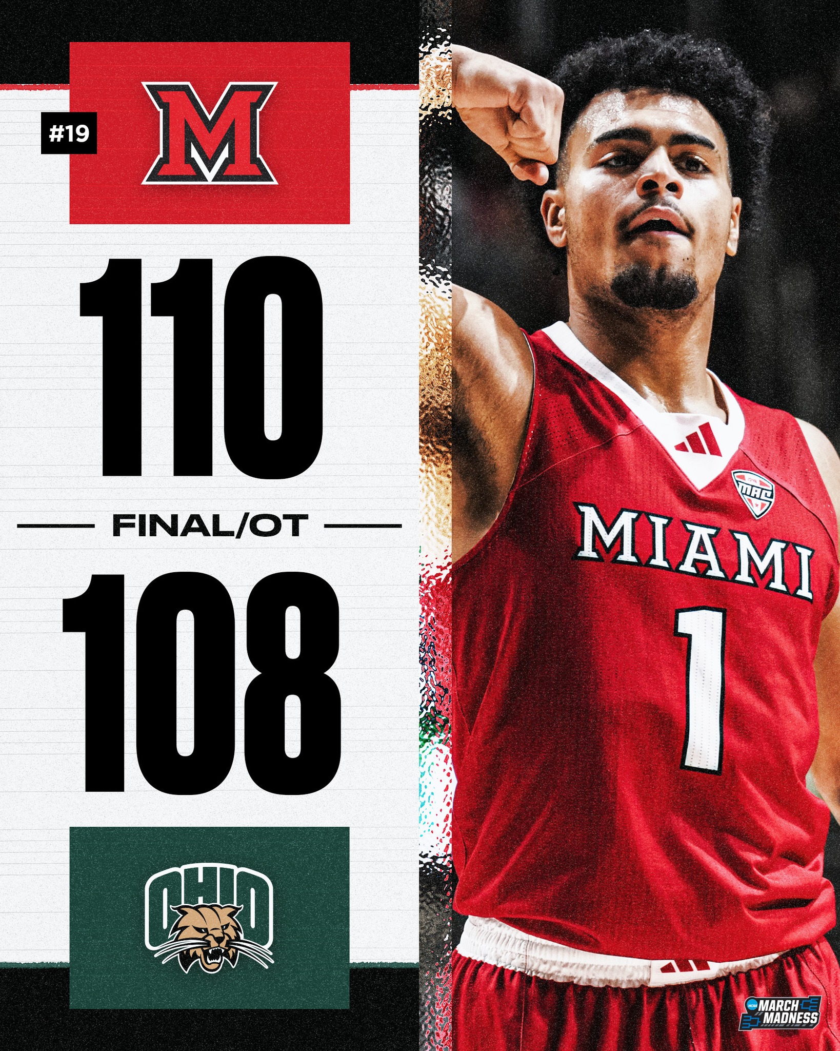 NO. 19 MIAMI IS 31-0 🔥 RedHawks win the Battle of Bricks over