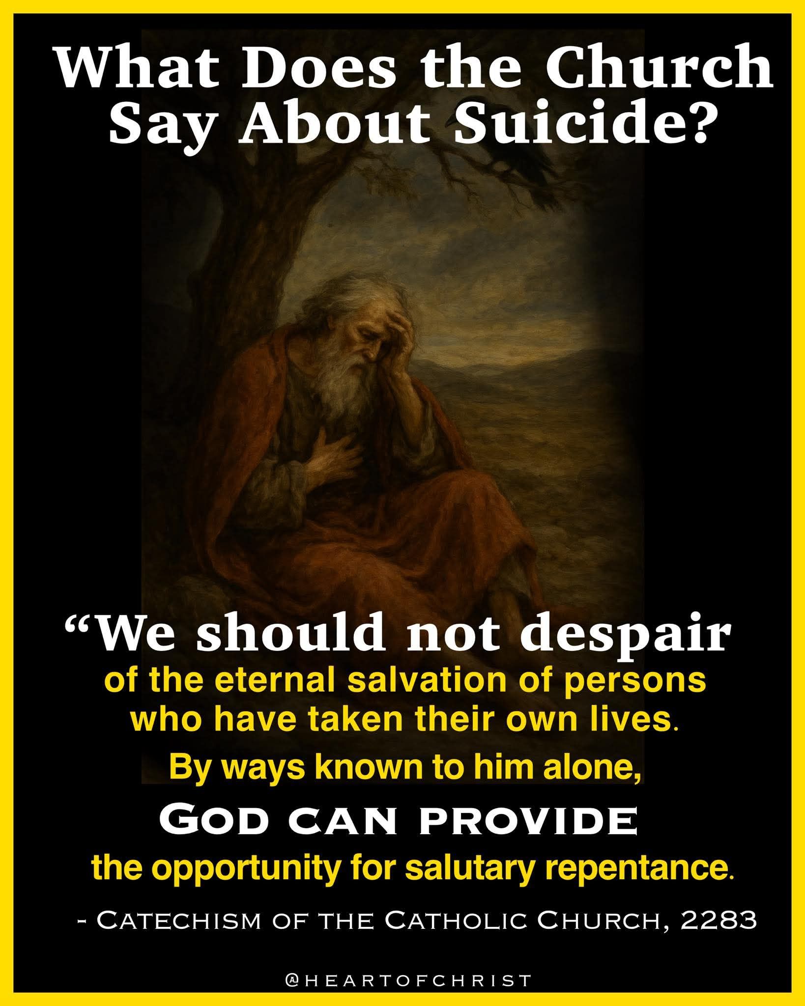 ShareCatholic - What does the Church say About Suicide?... | Facebook