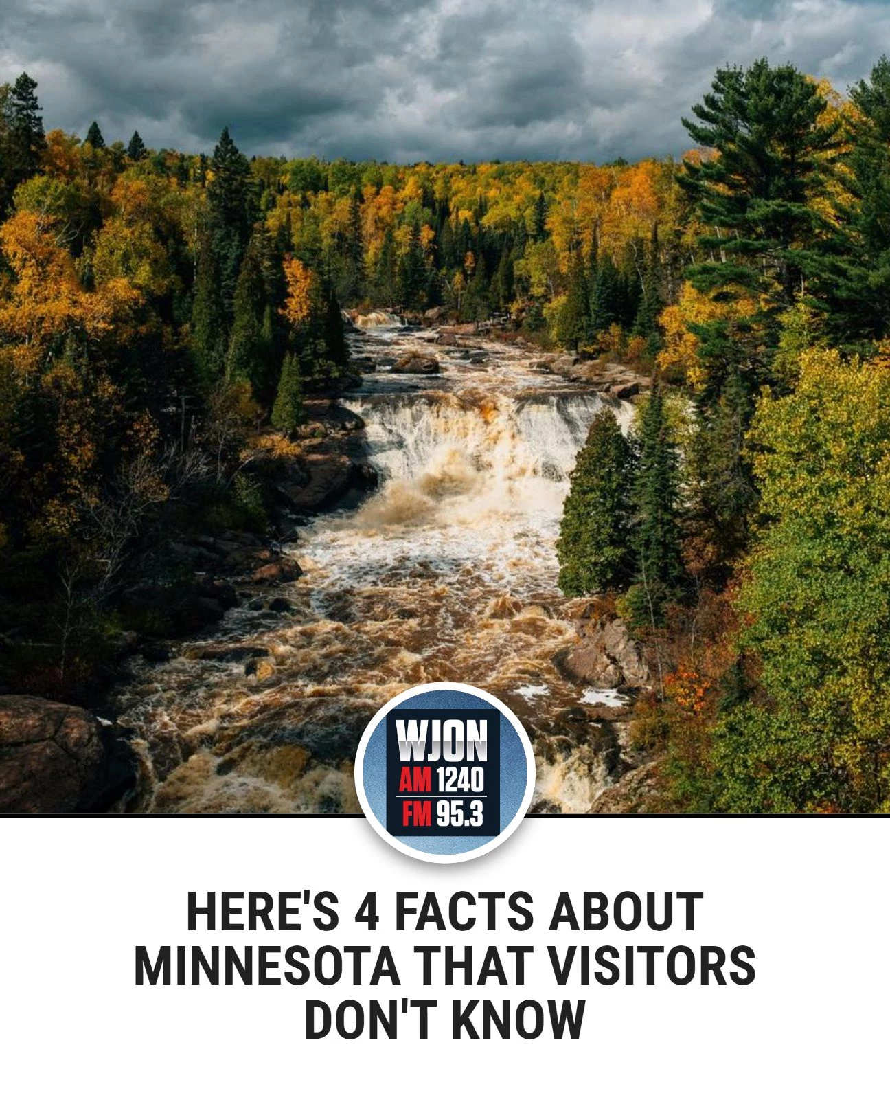 WJON - Here's 4 Facts About Minnesota That Visitors Don't Know | Facebook