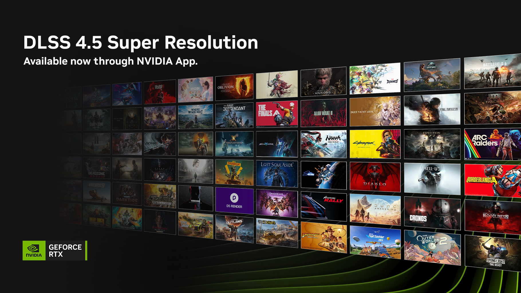 NVIDIA - NVIDIA DLSS 4.5 Super Resolution je nyní k dispozici ...