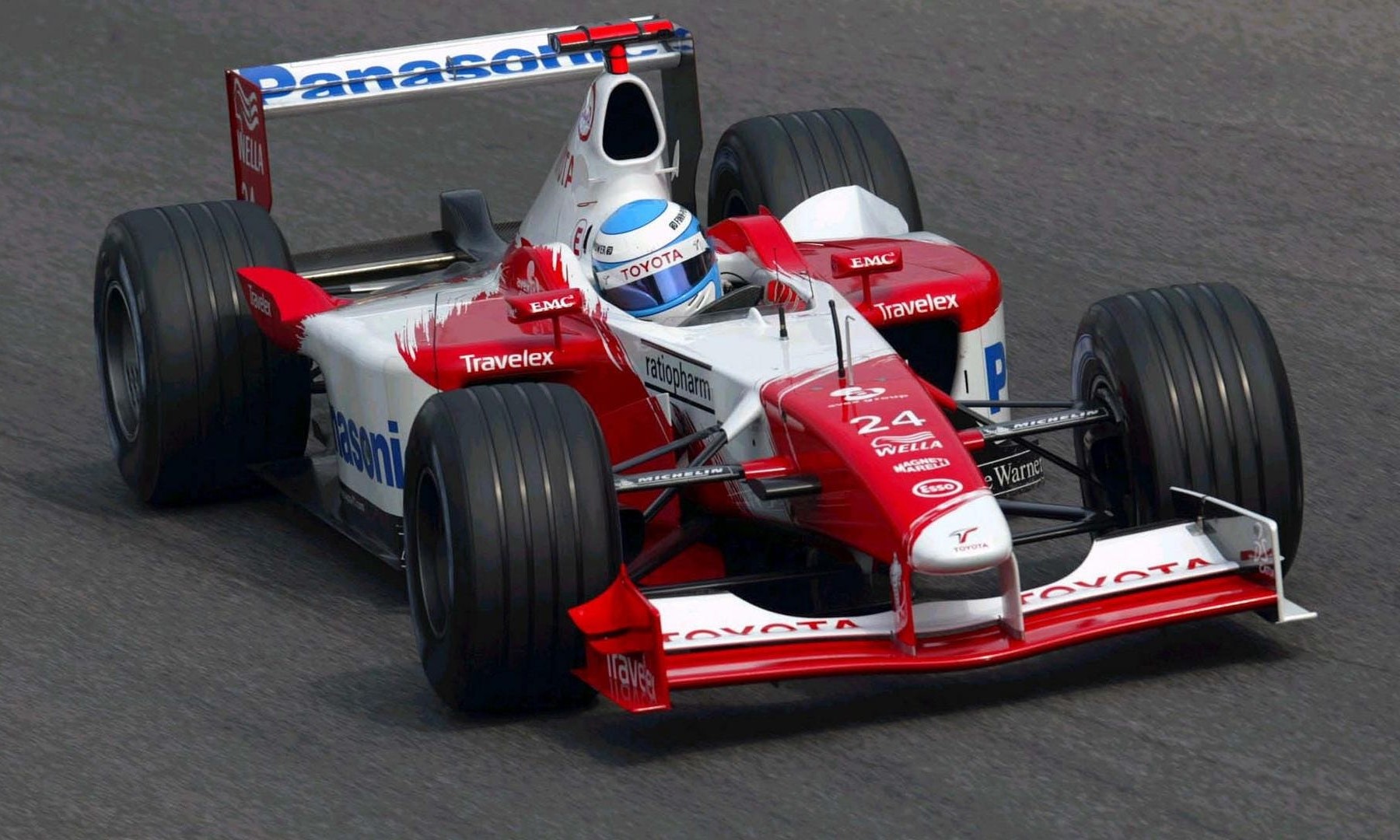 Missing the 2002 Toyota TF102 F1 car at Fuji Speedway