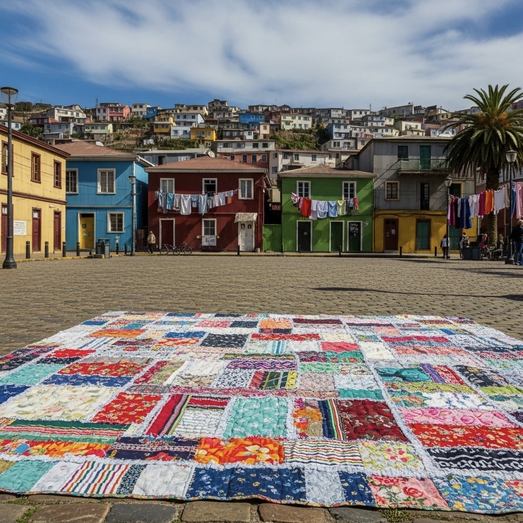 Ankor - “LA COSTURERA INVISIBLE” En una calle empinada de Valparaíso ...