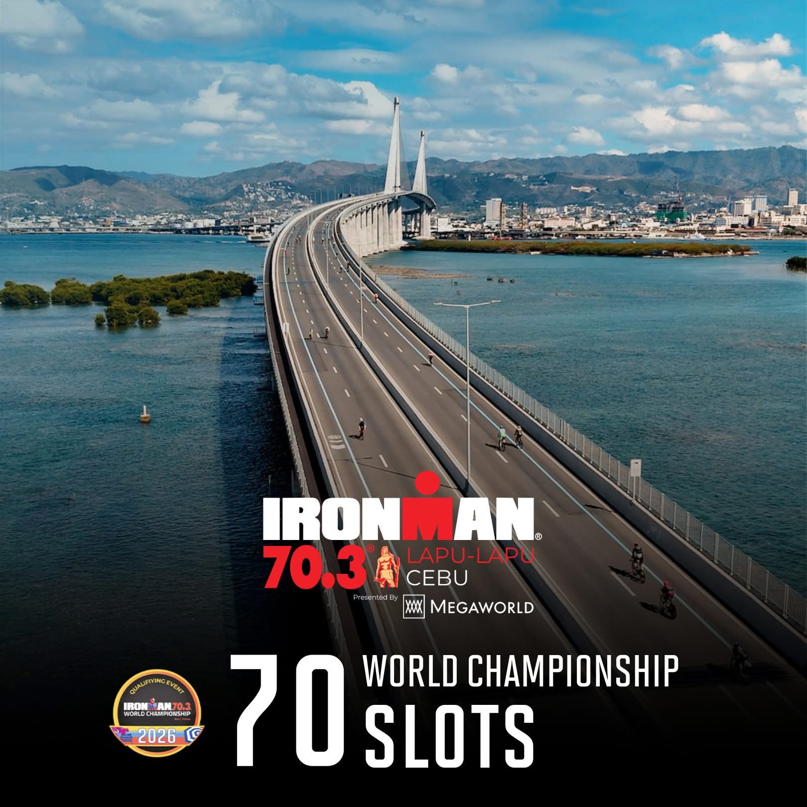 Secure 2026 Ironman 70.3 World Championship slots at Lapu-Lapu Cebu