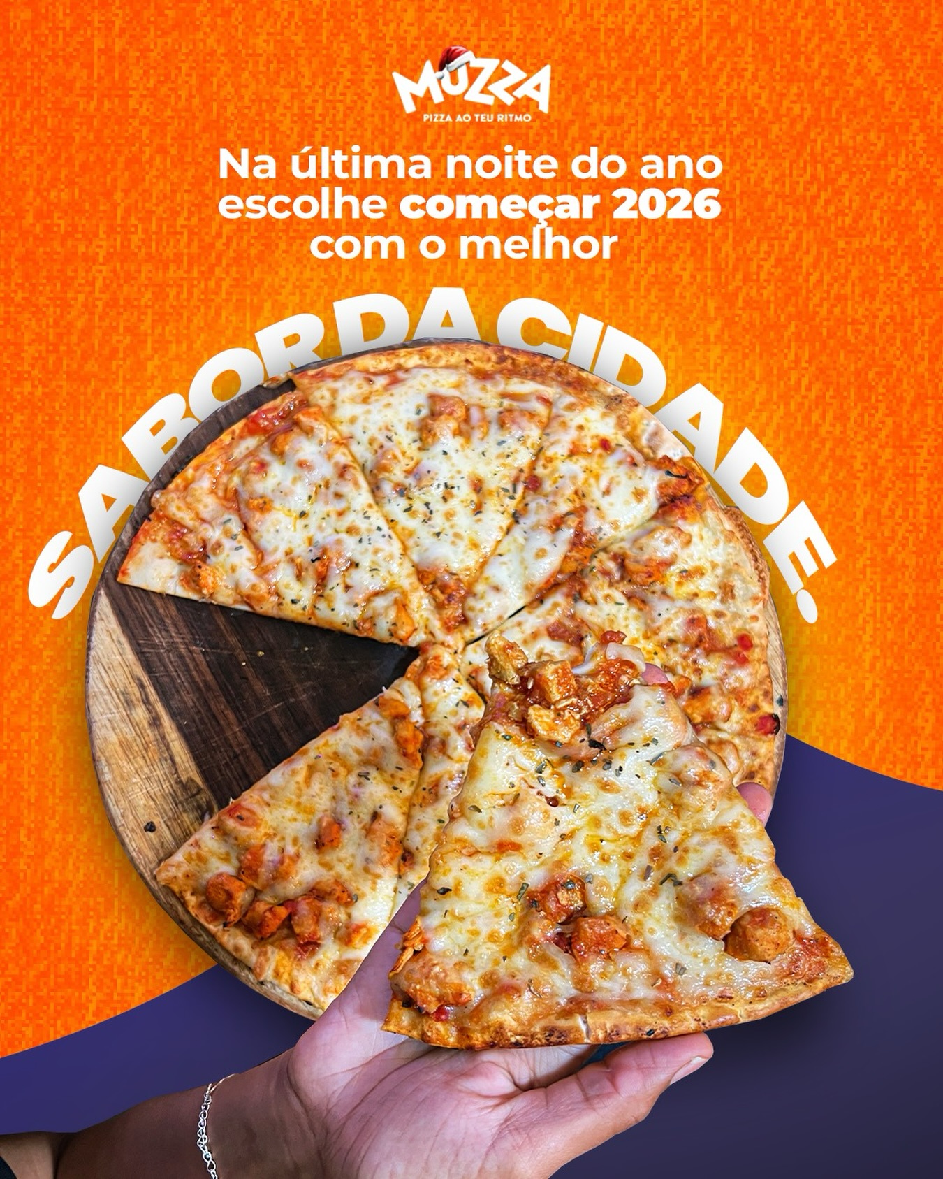 Muzza Pizzarias - Na última noite do ano, começa 2026 do... | Facebook