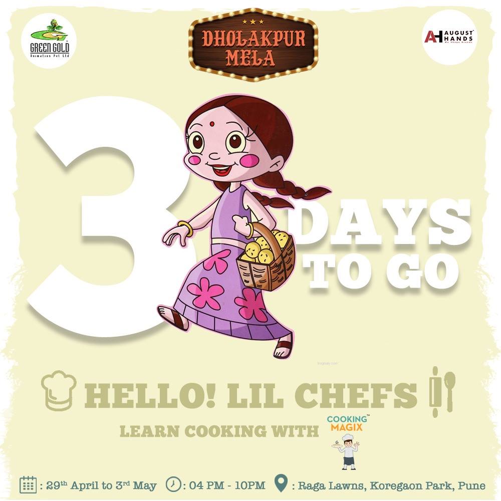 Chhota - Only 3 DAYS TO GO! Let your kids learn the art of cooking with ...