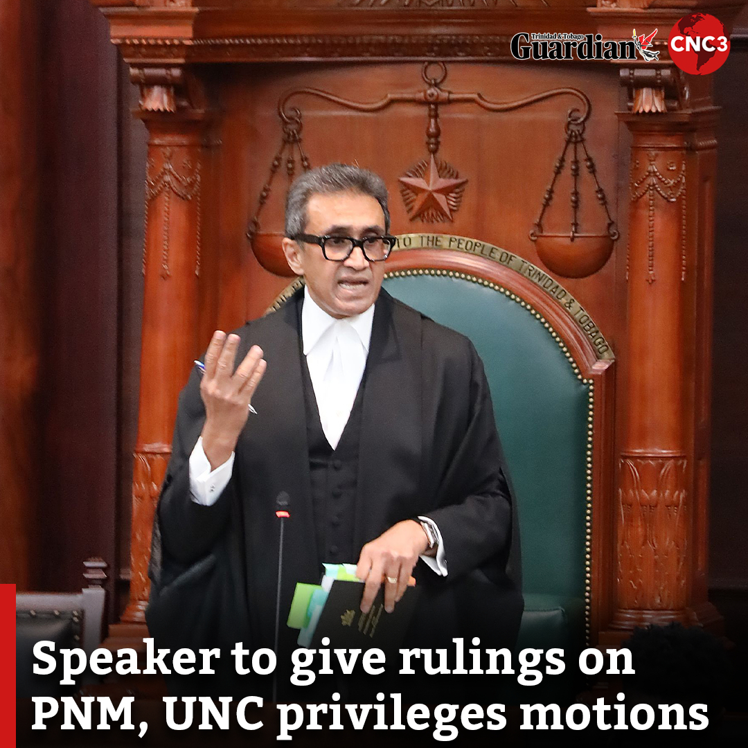 CNC3 - House Speaker Jagdeo Singh says he will give a ruling, all in ...