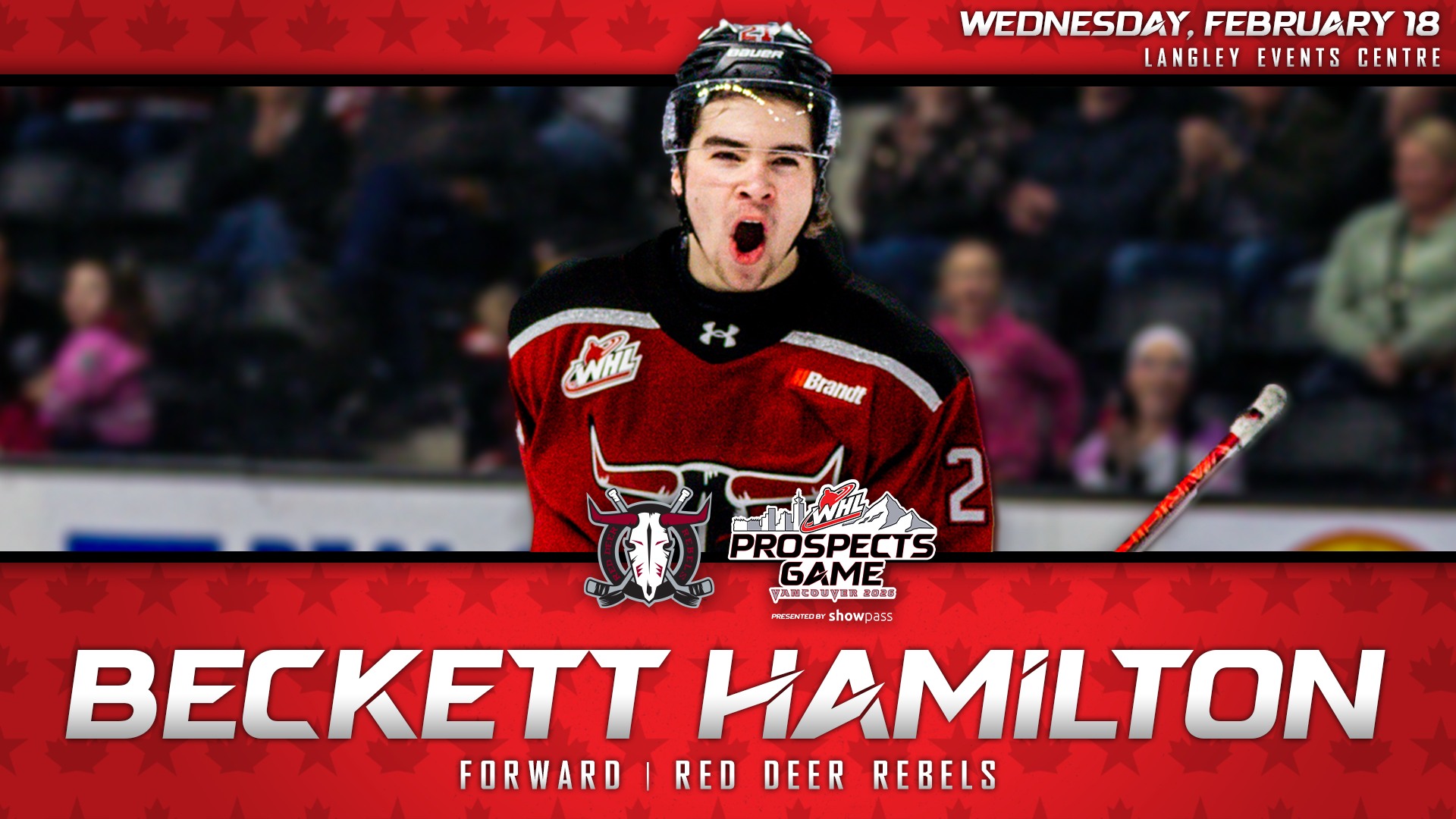 Red - Alright, Hamilton 🤟 Rebels forward Beckett Hamilton has been ...