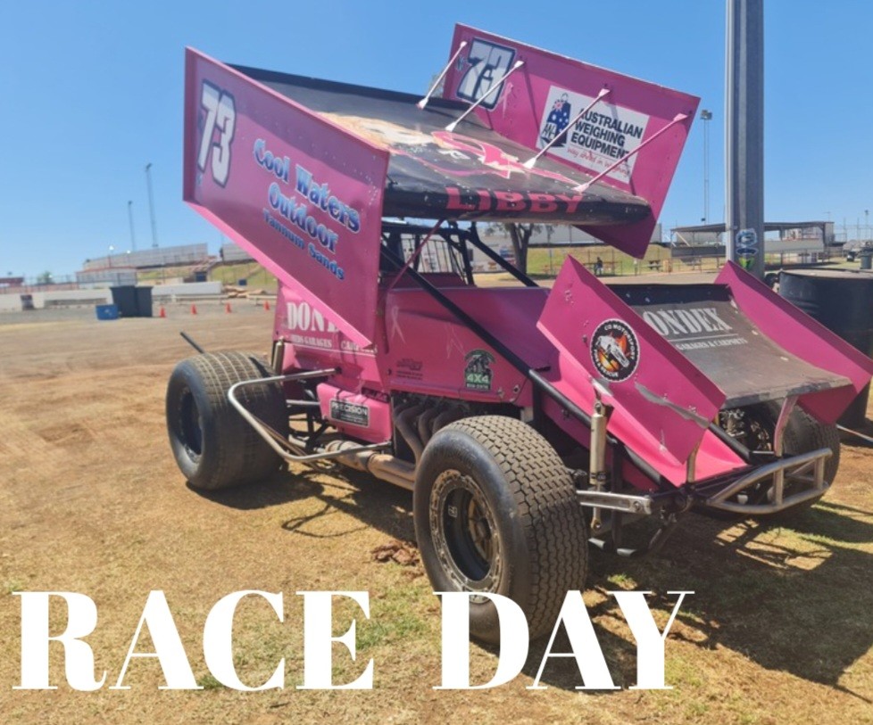 LIbby's - RACE DAY - Here at Hi-Tec Oils Toowoomba Speedway for the LS ...
