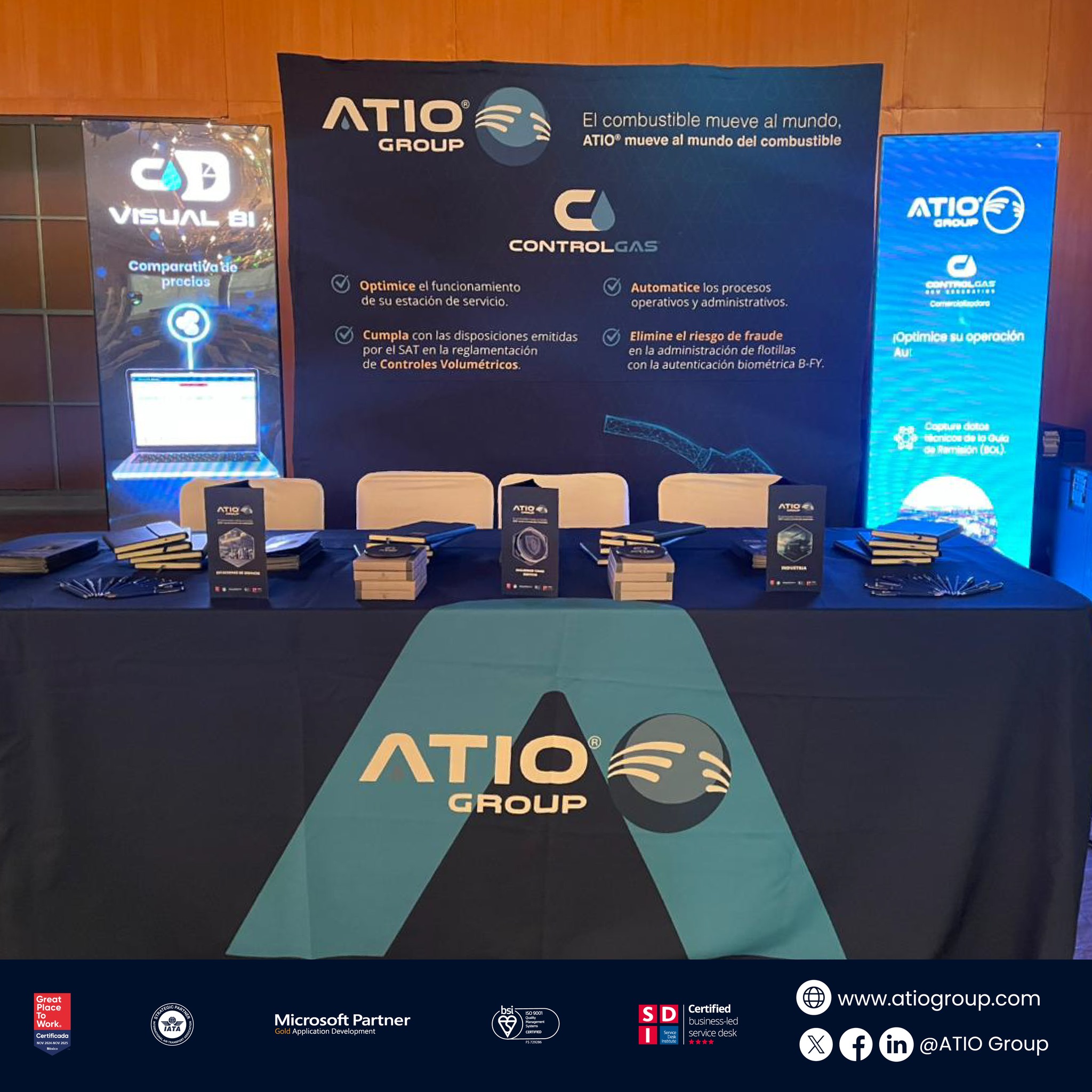 ATIO Group - ¡Estamos en #EXPOGASCDMX2025 y listos para... | Facebook