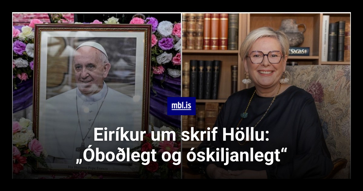 mbl.is - Eiríkur Rögnvaldsson, prófessor emeritus í íslenskri málfræði ...