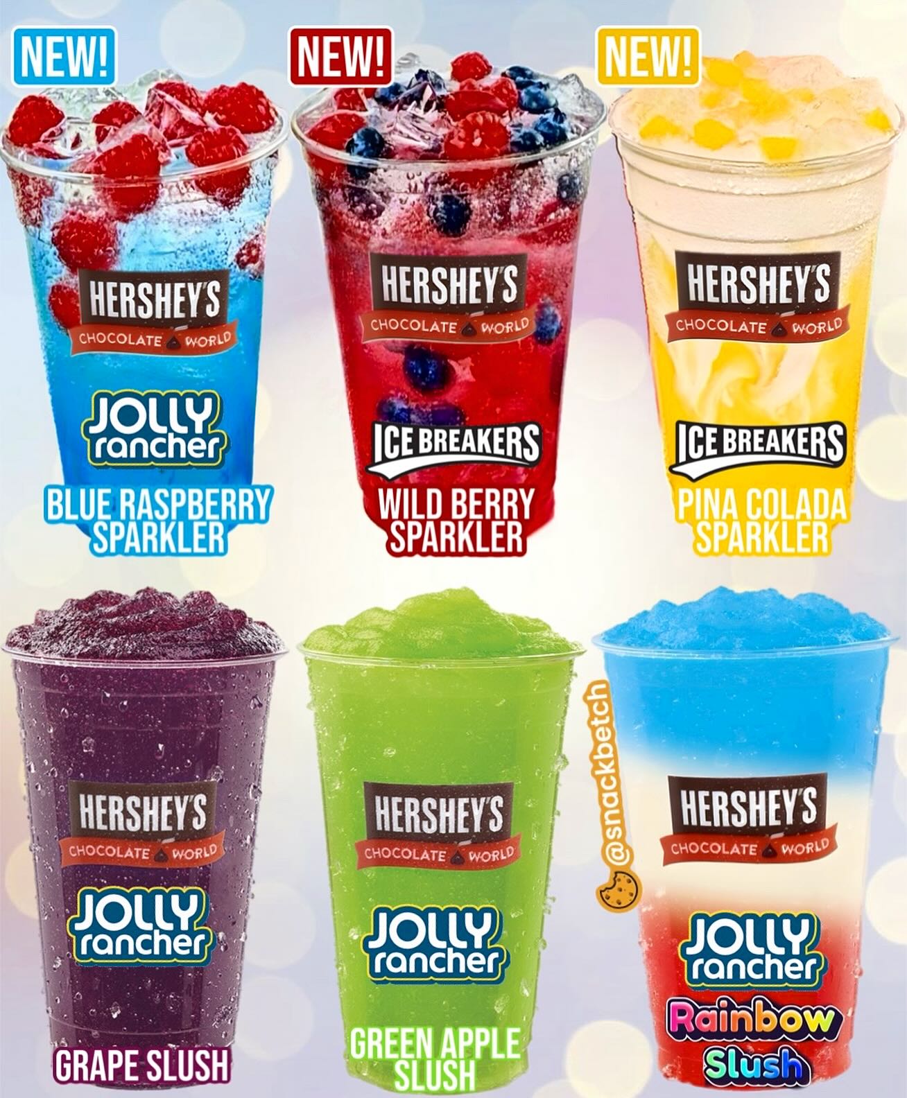 SnackWire - New Hershey’s Frozen Drink & Fruity Beverages! Here is the ...