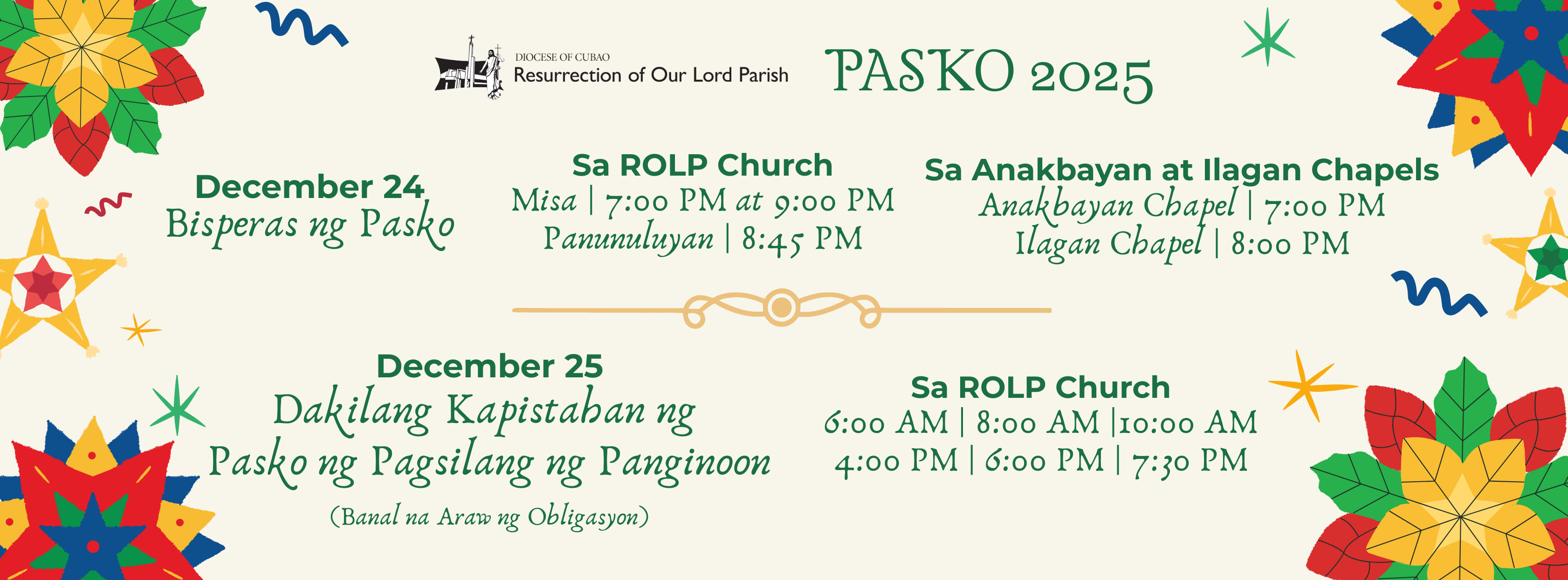 Mga... - Resurrection of Our Lord Parish (ROLP) - Paltok | Facebook