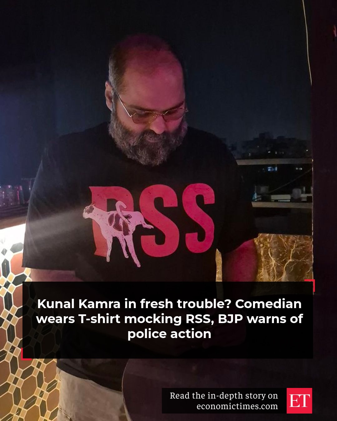👕🔥 Comedy or controversy? 🤐 🔥... - The Economic Times | Facebook