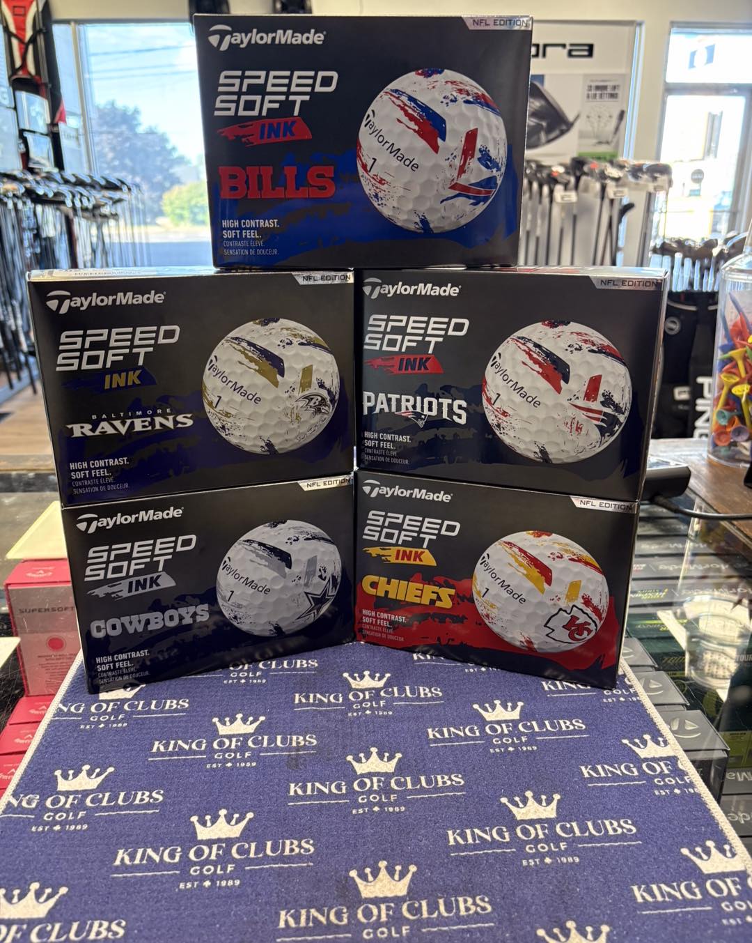 King - 🏈 JUST LANDED AT KING OF CLUBS! 🏈 The brand new Taylormade Speed ...