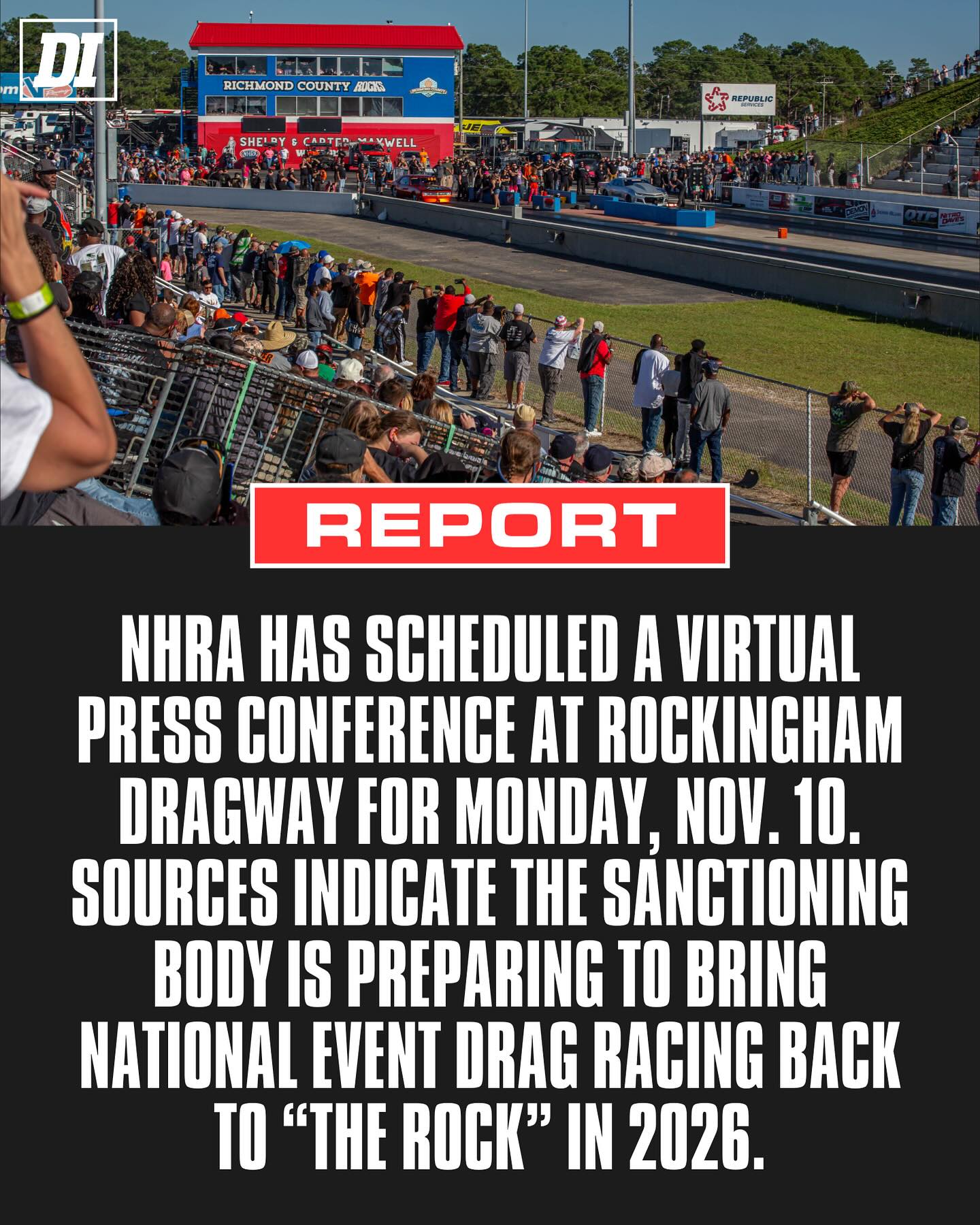🚨 BREAKING: NHRA has scheduled a... - Drag Illustrated | Facebook