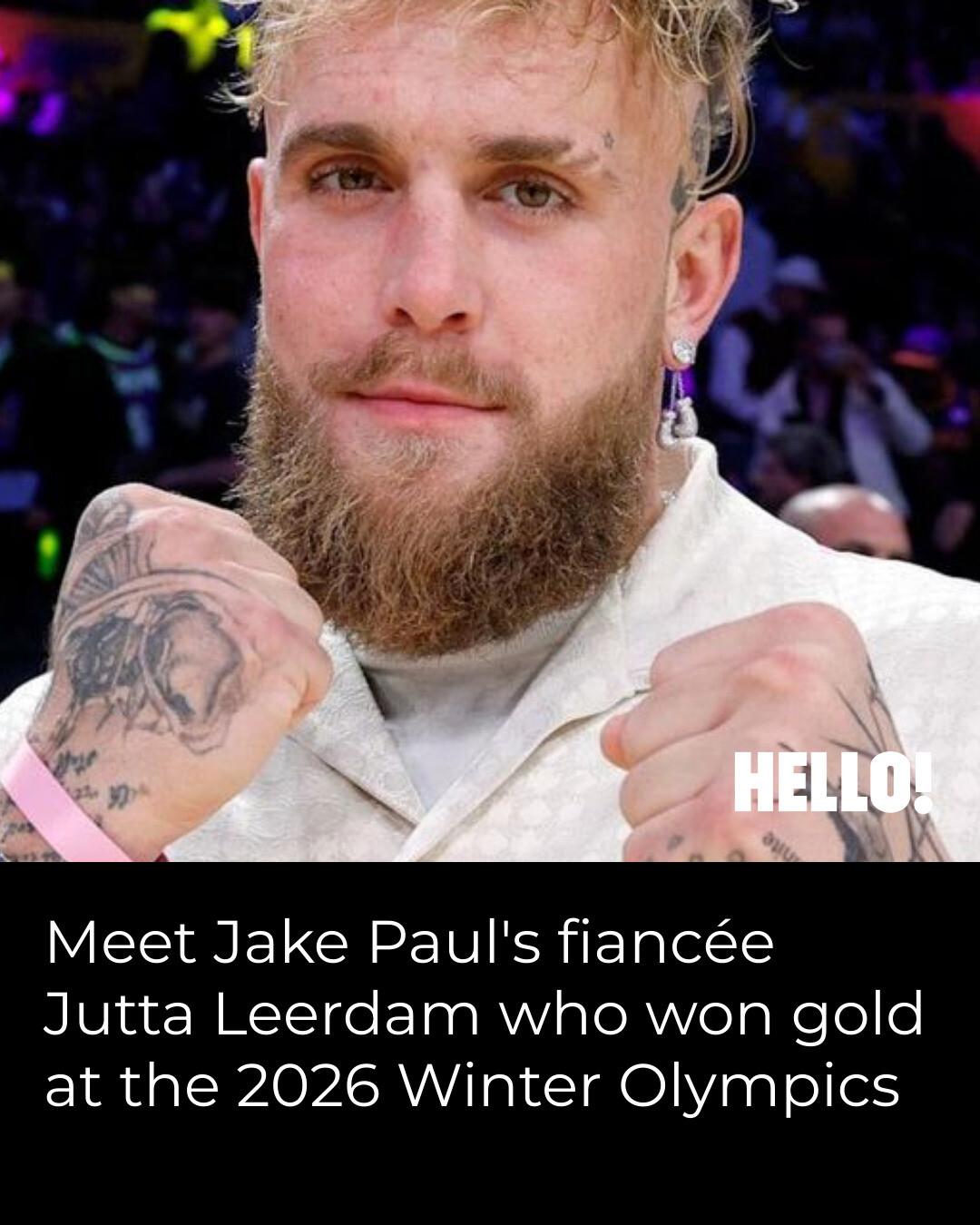 HELLO! - Jake Paul's fiancée Jutta Leerdam just took home gold at the ...
