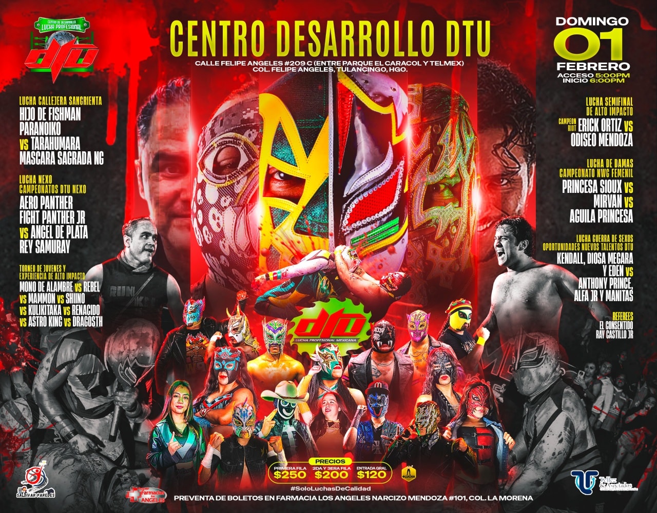 Más - 🟩 ¡Domingo sangriento en el Centro de Desarrollo DTU! 🟩 • Lucha ...