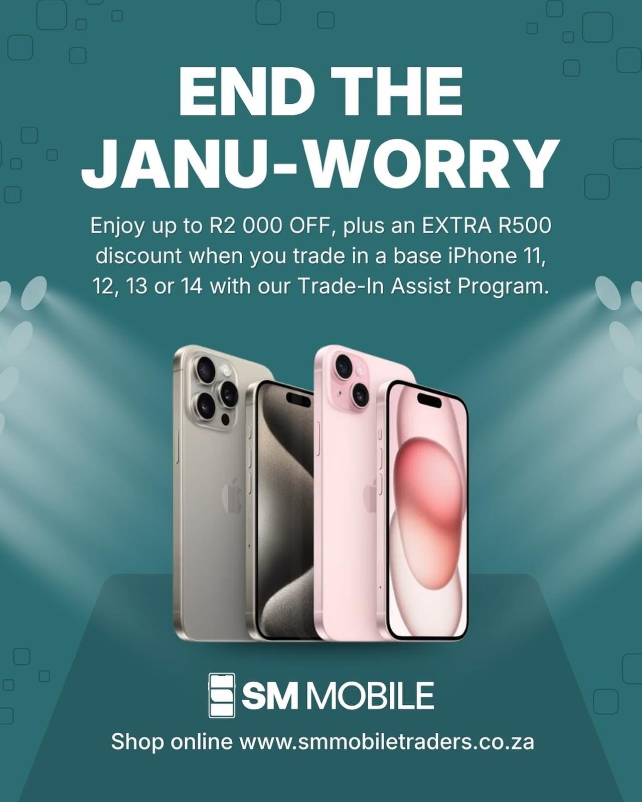 End the Janu-worry 👀 Trade in → get... - S&M Mobile Traders | Facebook