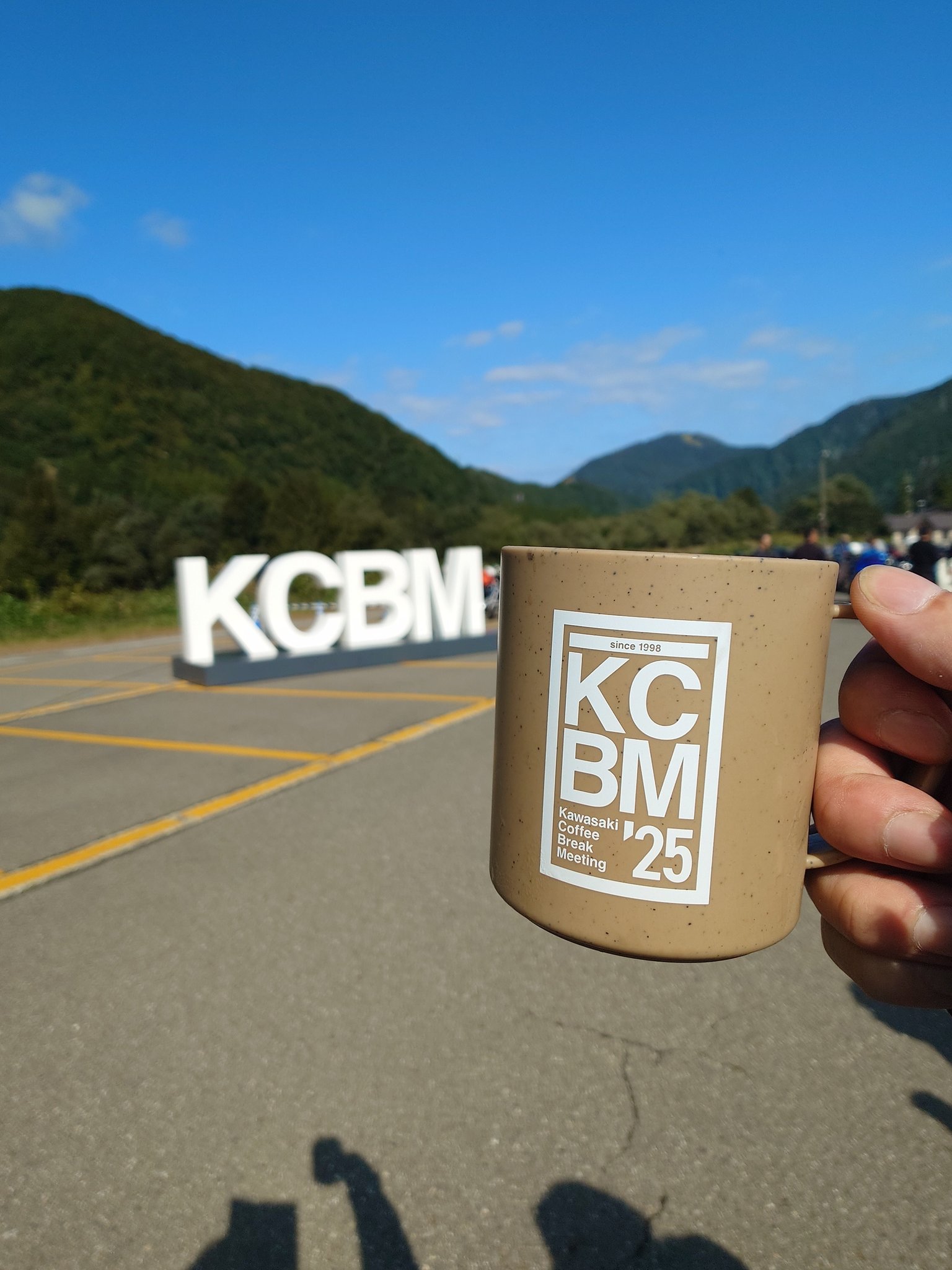 カワサキ ＃KCBM カワサキコーヒーブレイクミーティングIN新潟に参加中 