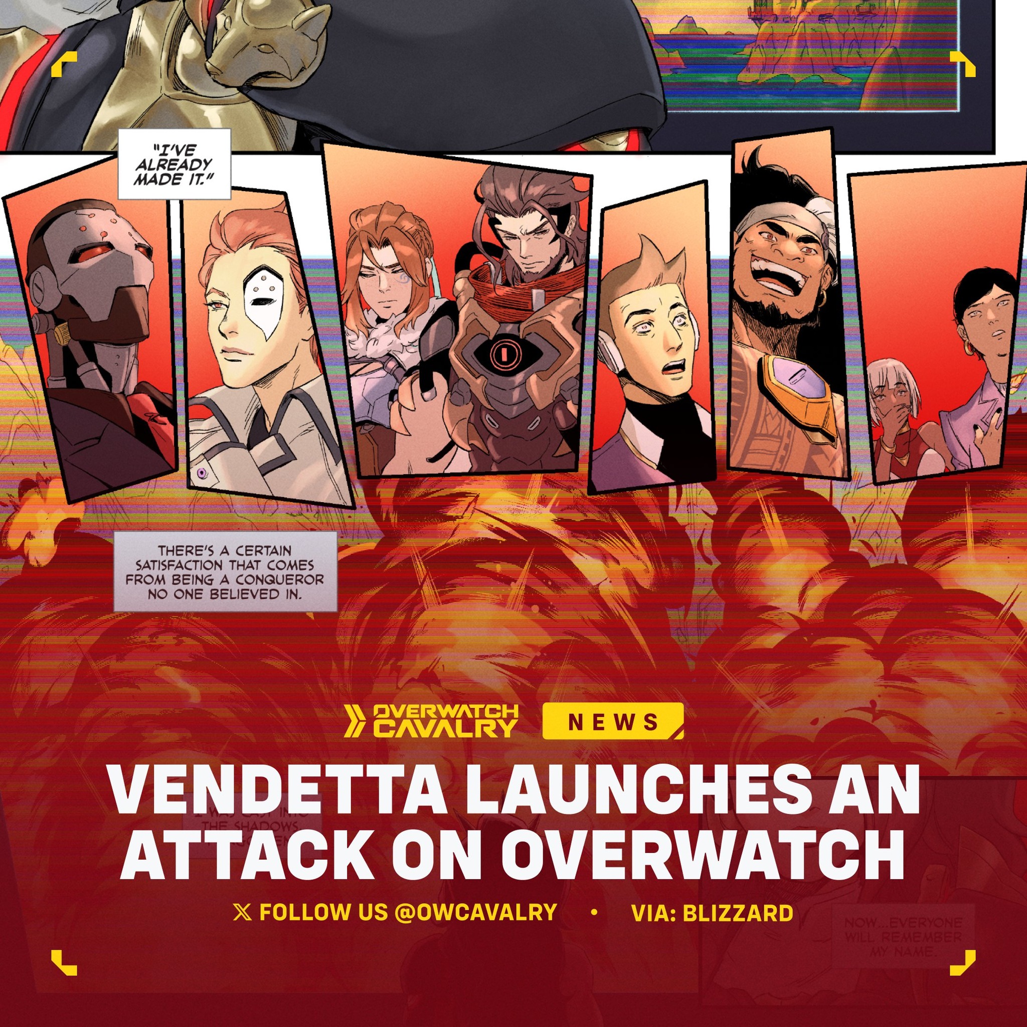 Vendetta Makes her First Move in... - Overwatch Cavalry | Facebook