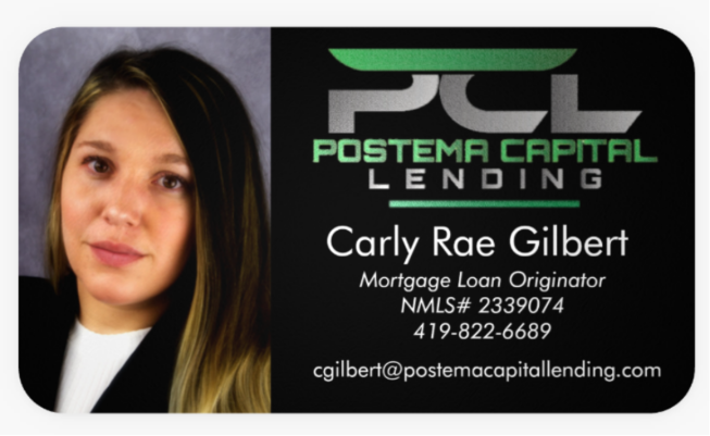 Carly Rae Gilbert- NMLS 2339074 | Defiance OH