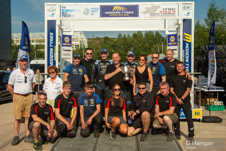 Ap/Art - 🍾2025 Irish Tarmac champions 🏆 Ulster Rally winners 2025 🥇 4 ...