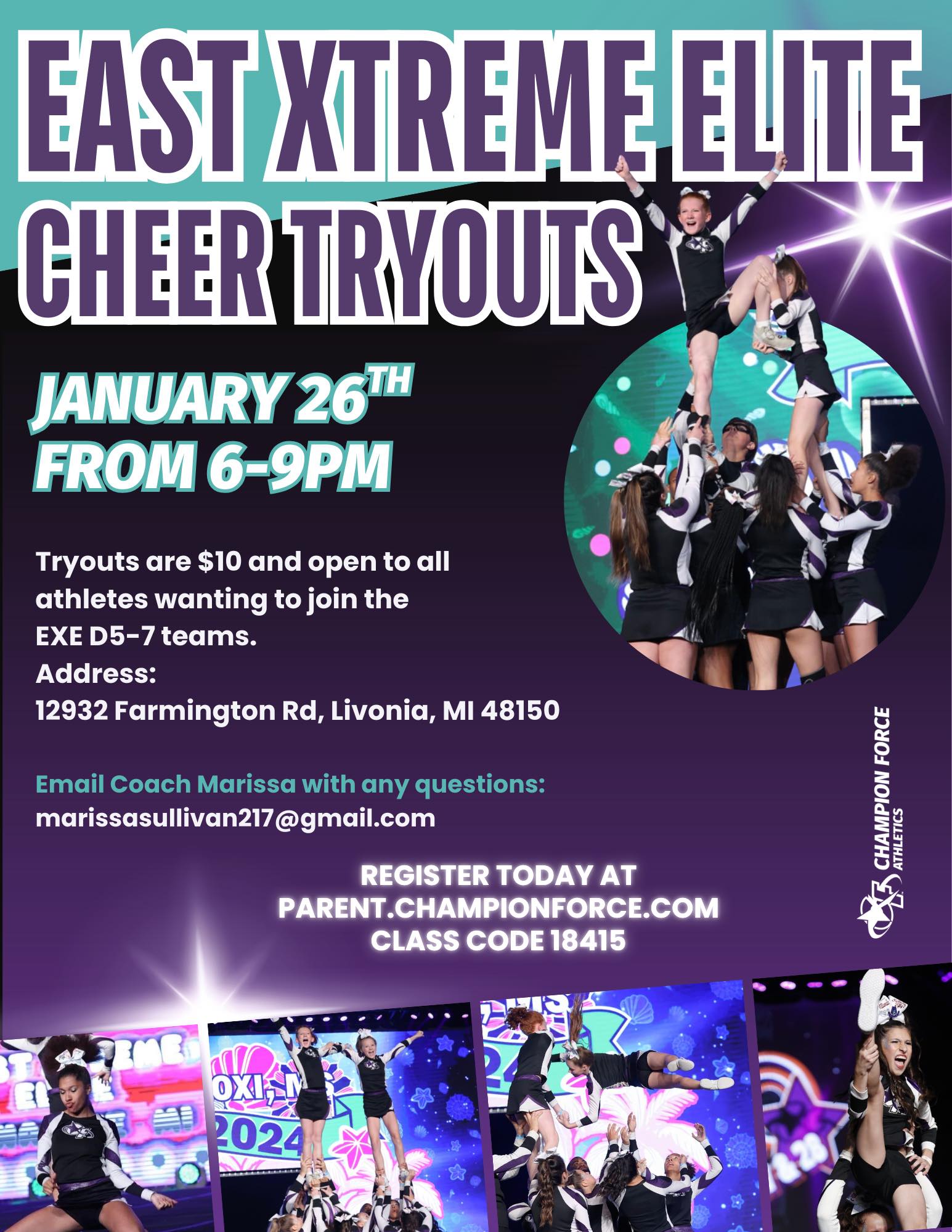 East - 🔥TRYOUTS FOR SPRING 2026🔥 Woohoo tryouts for spring have been ...
