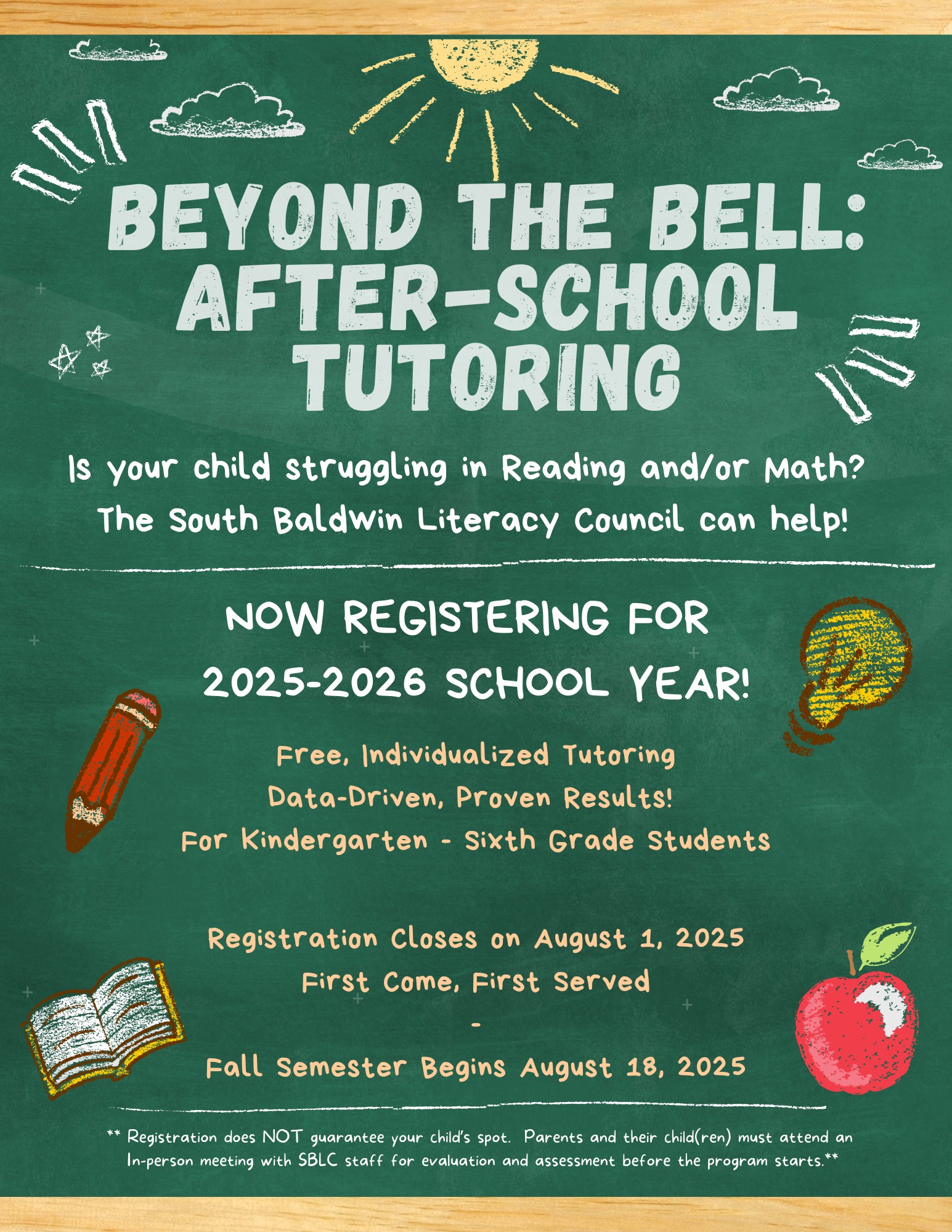 South - 📚 Now Registering: Tutoring for the 2025–2026 School Year! We ...