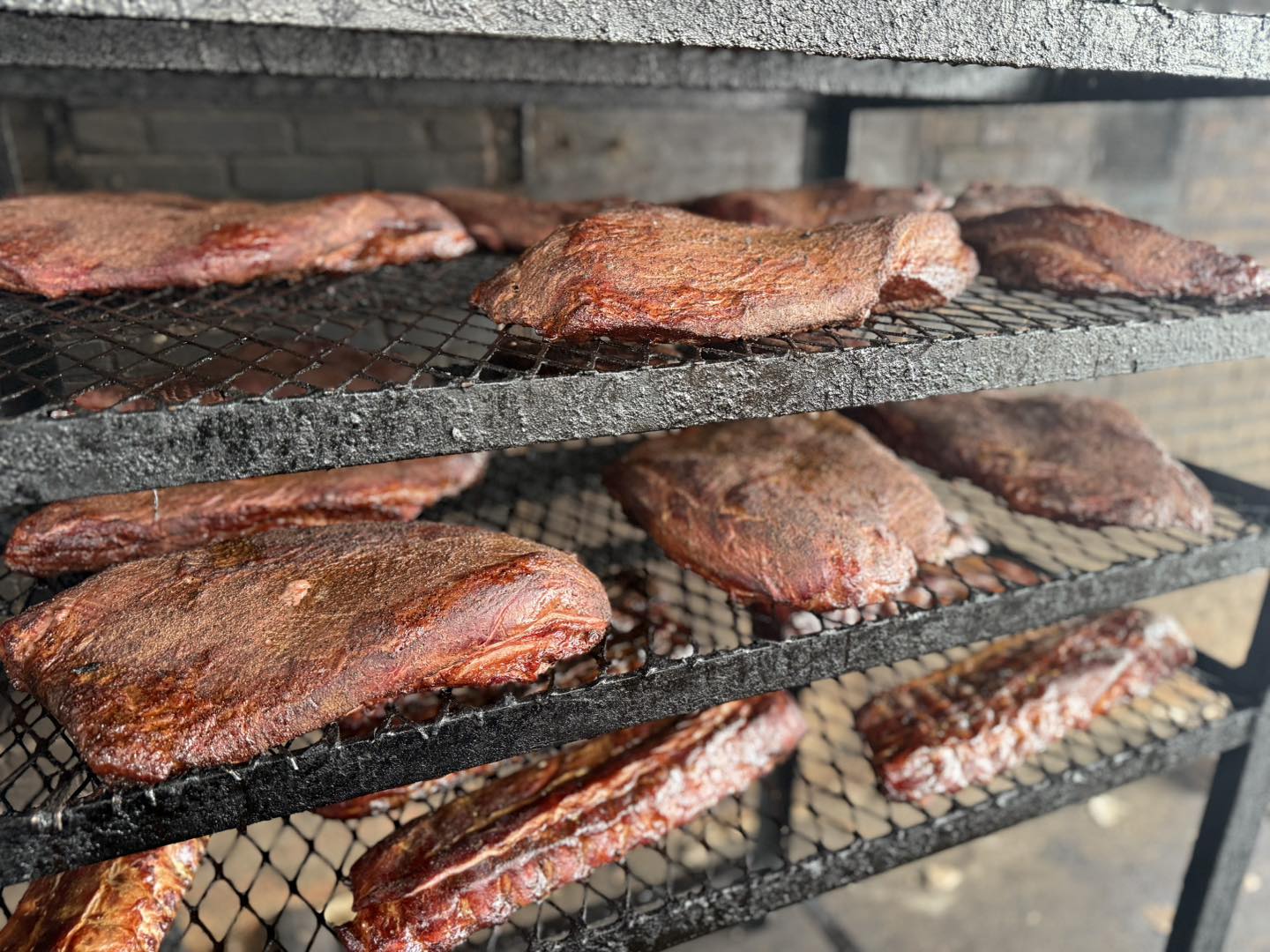 City - Next up for Dear old Dad is smoked ribs, our homemade smoked ...