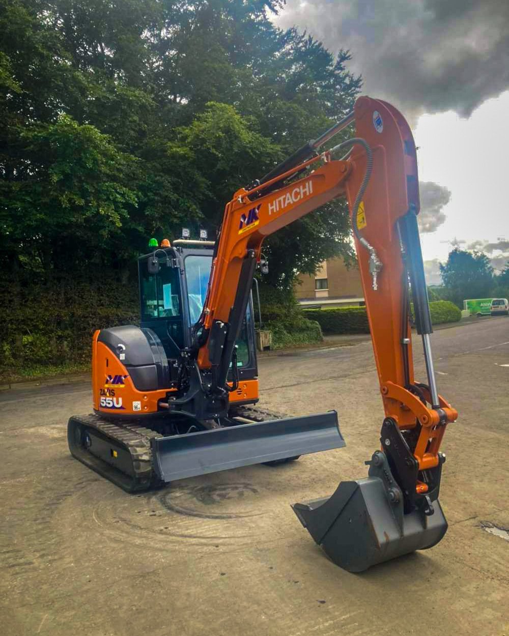 Hitachi Construction Machinery mini excavators are compact