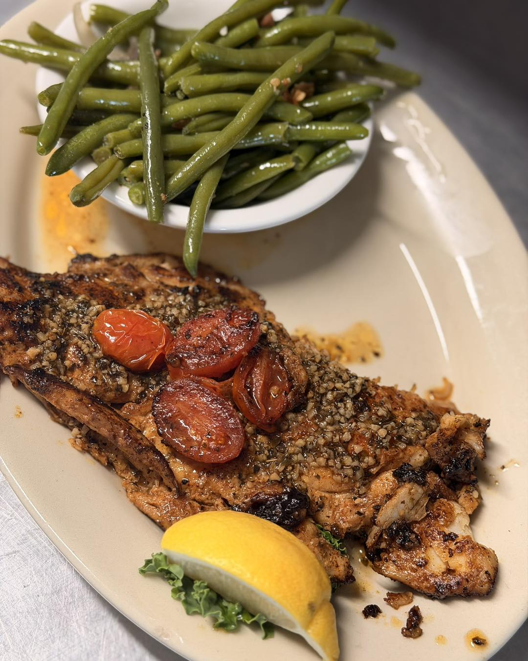 Stingaree - 🐟 Greek Snapper at Stingaree Restaurant! Fresh snapper ...