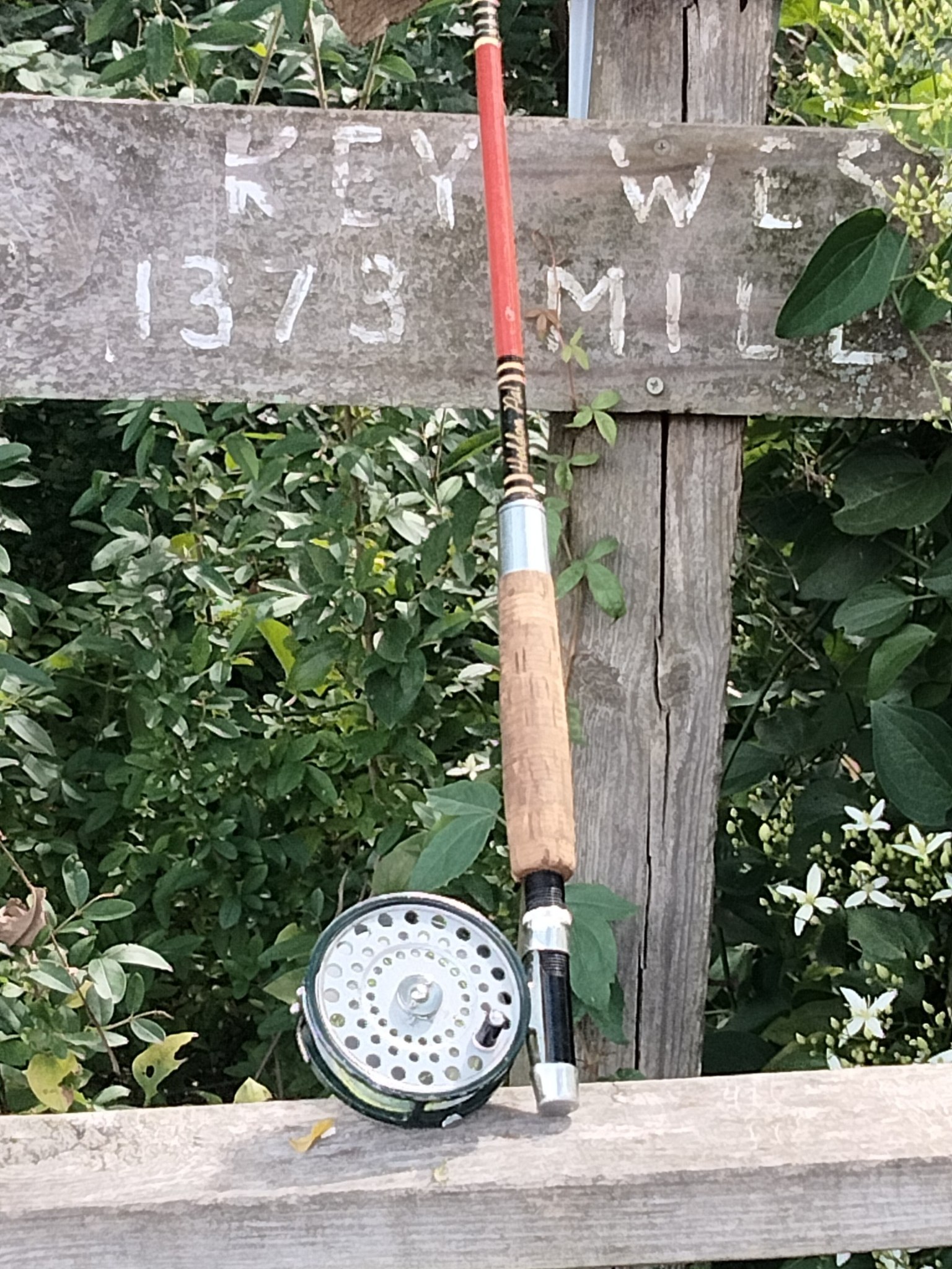 Fiberglass rod Heddon Pal Mark 1 with Olympic 4320