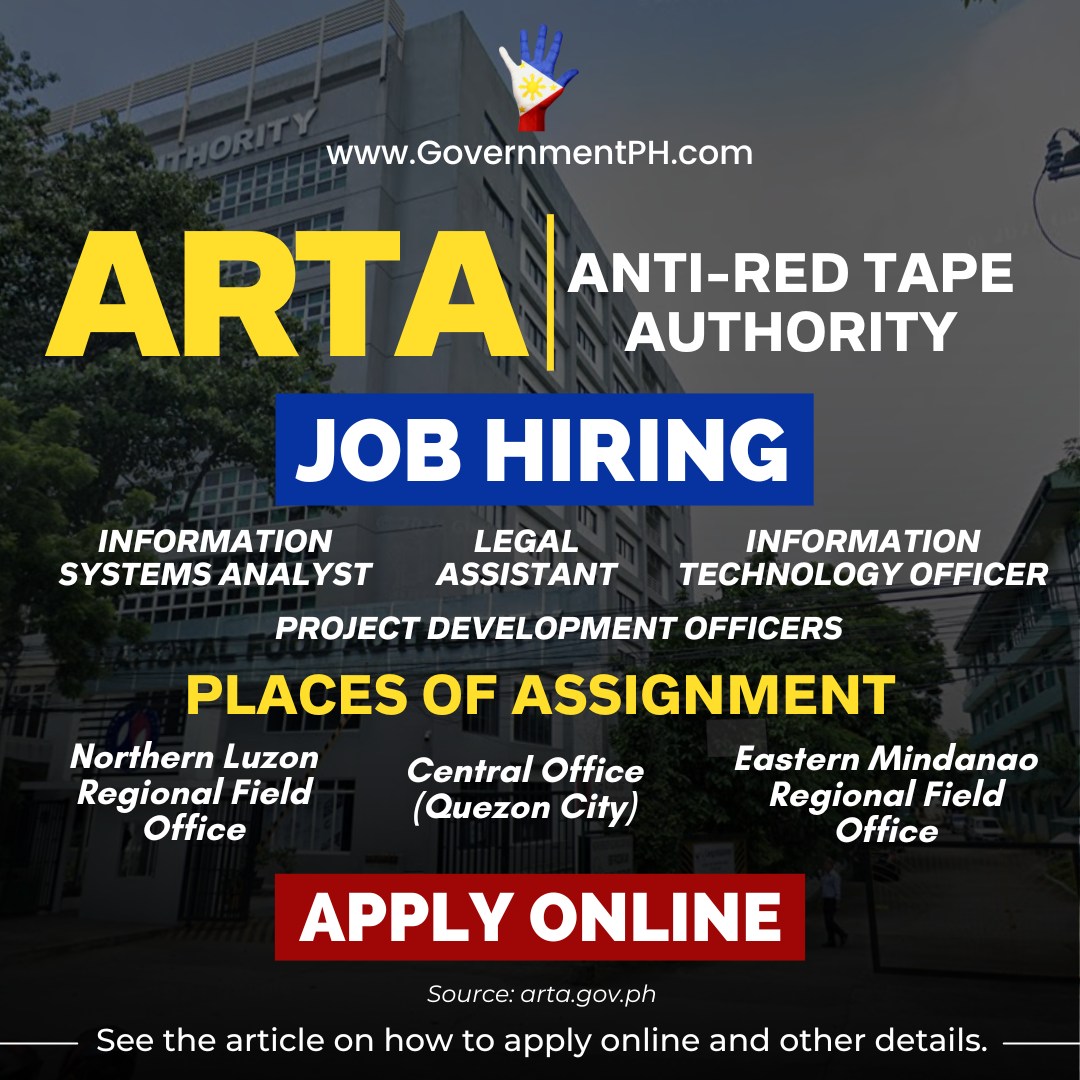 Government - Labanan ang Red-Tape! Apply na sa ARTA: https ...