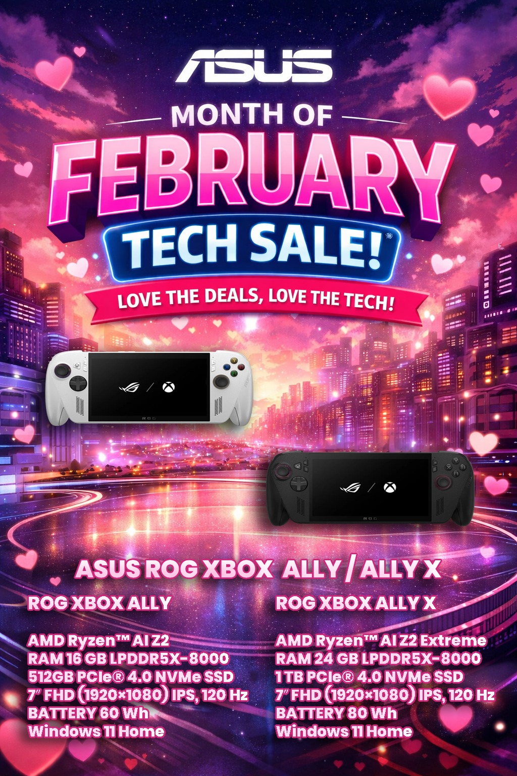 🔥🎮 ROG XBOX ALLY SERIES –... - Asus Concept Store SM Bacoor | Facebook