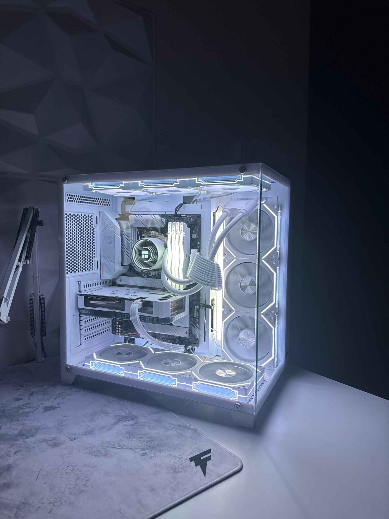 KIT 10x Fans Prism 4RS PRO Branco RGB – Alta Performance + Estilo 💨 ...