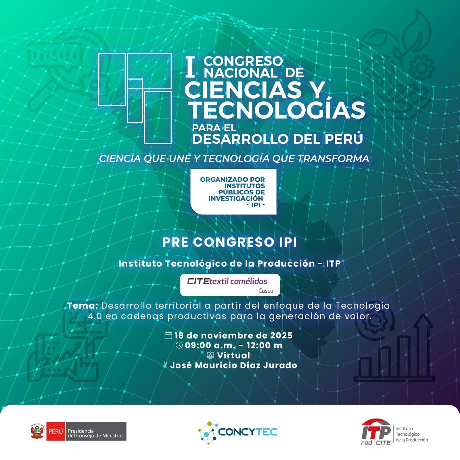 Universidad - I CONGRESO DE CIENCIAS Y TECNOLOGÍAS PARA EL DESARROLLO ...