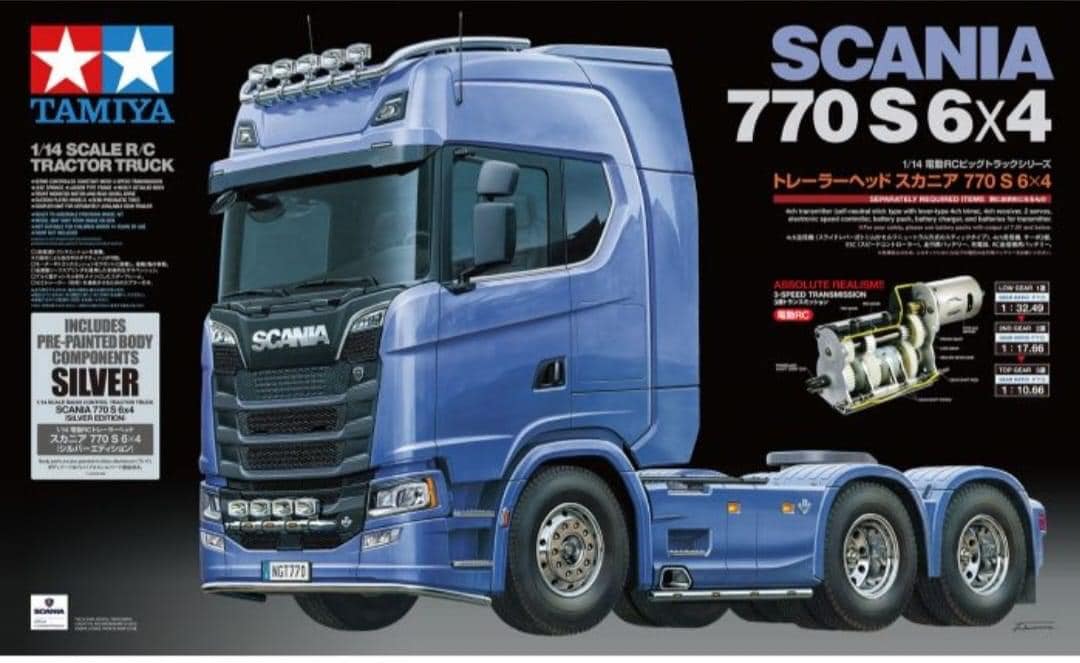 PCB LED Per Faro Tetto TAMIYA 1/14 Scania 770S (56368) &ndash; Luce Per Modello RC