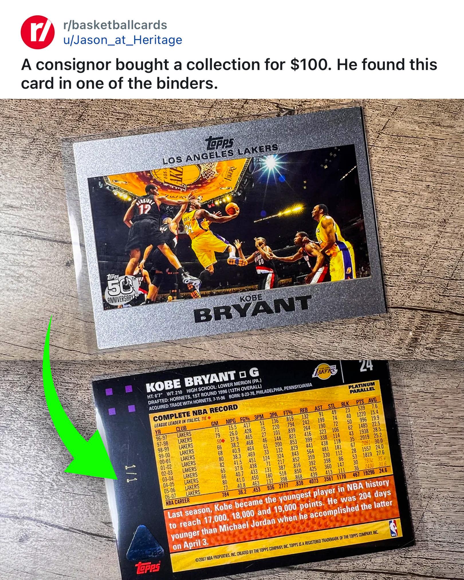 This card was hiding in a pack for nearly three decades ? In 2024 