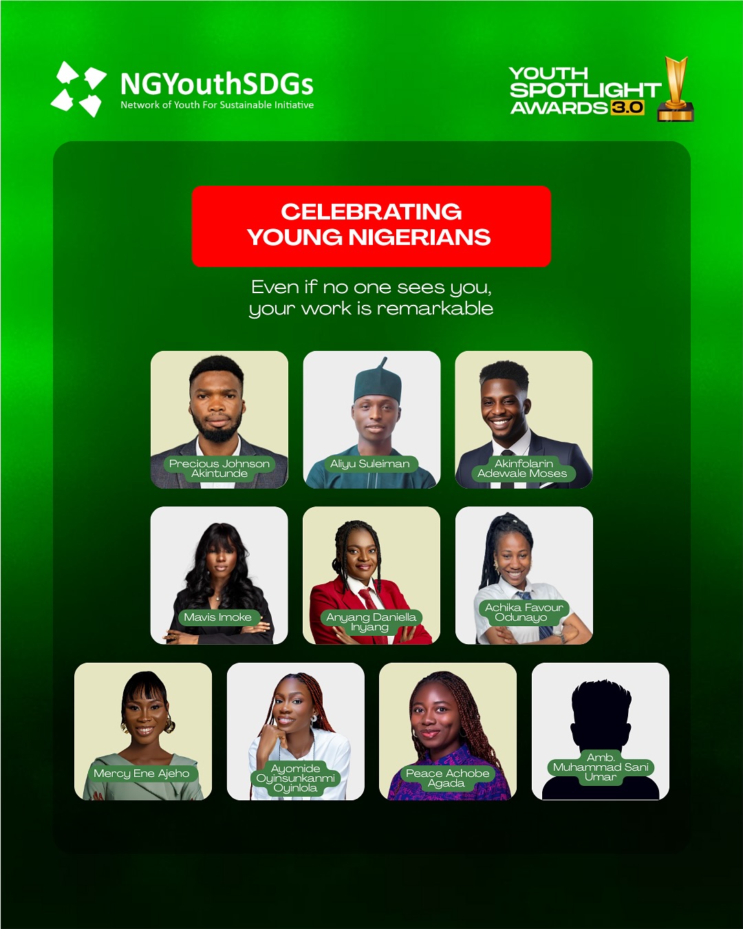 Nigeria Youth SDGs Network - #SDGsStar Dolapo Olaniyan SDG 5- Gender ...