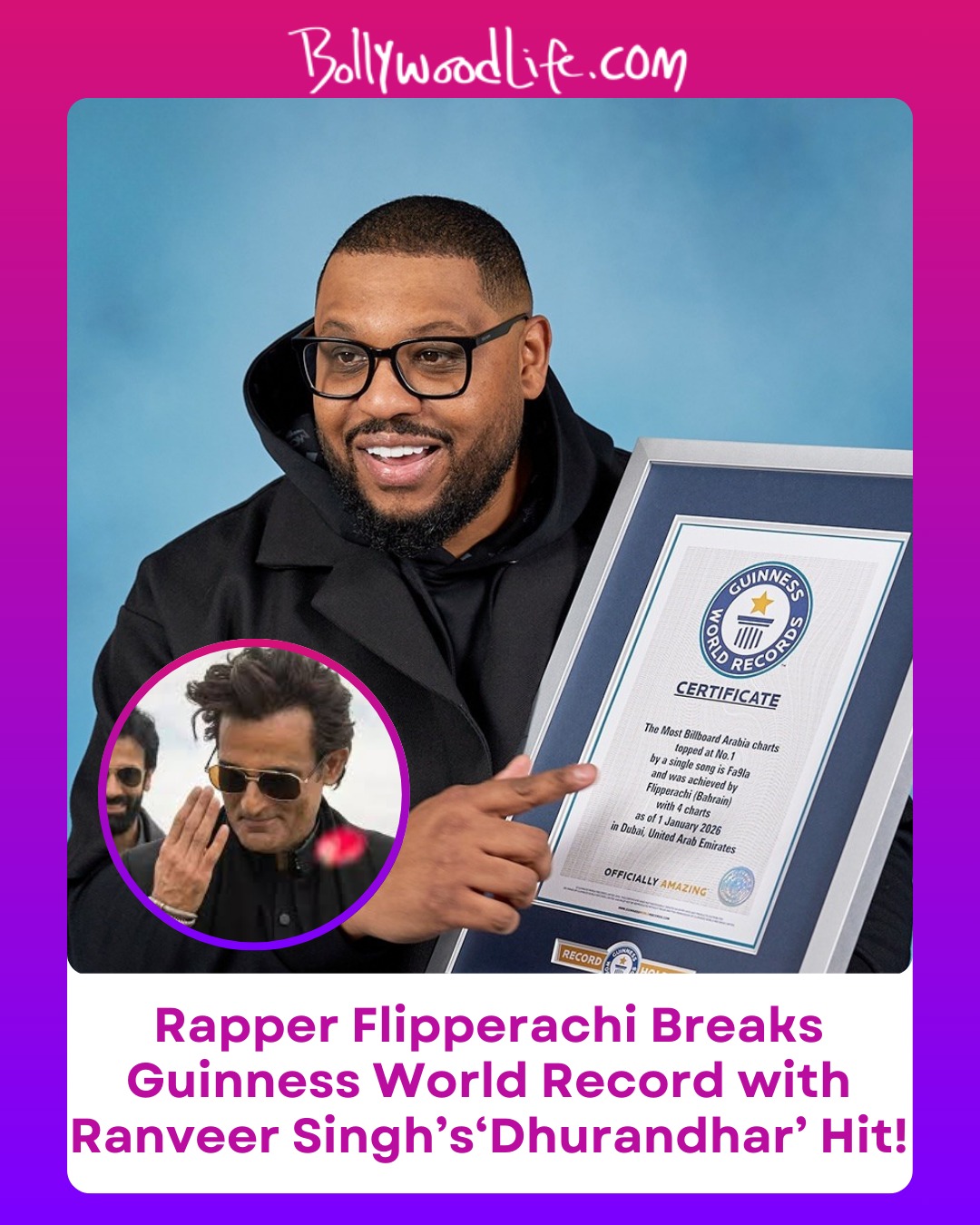 Bahraini rapper Flipperachi has... - BollywoodLife.Com | Facebook