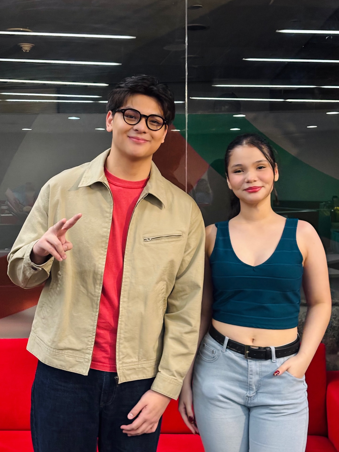 STAR - Our set of office bisitas this Tuesday! Hola, #MarcSantiago and ...
