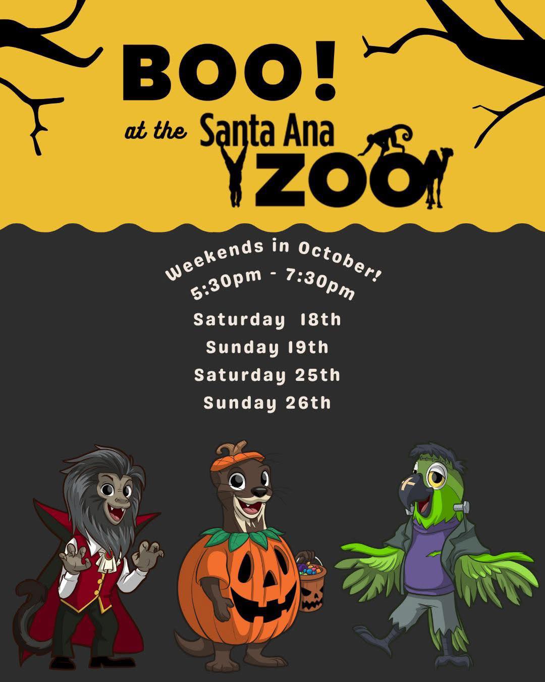 Boo at the Zoo | Santa Ana CA