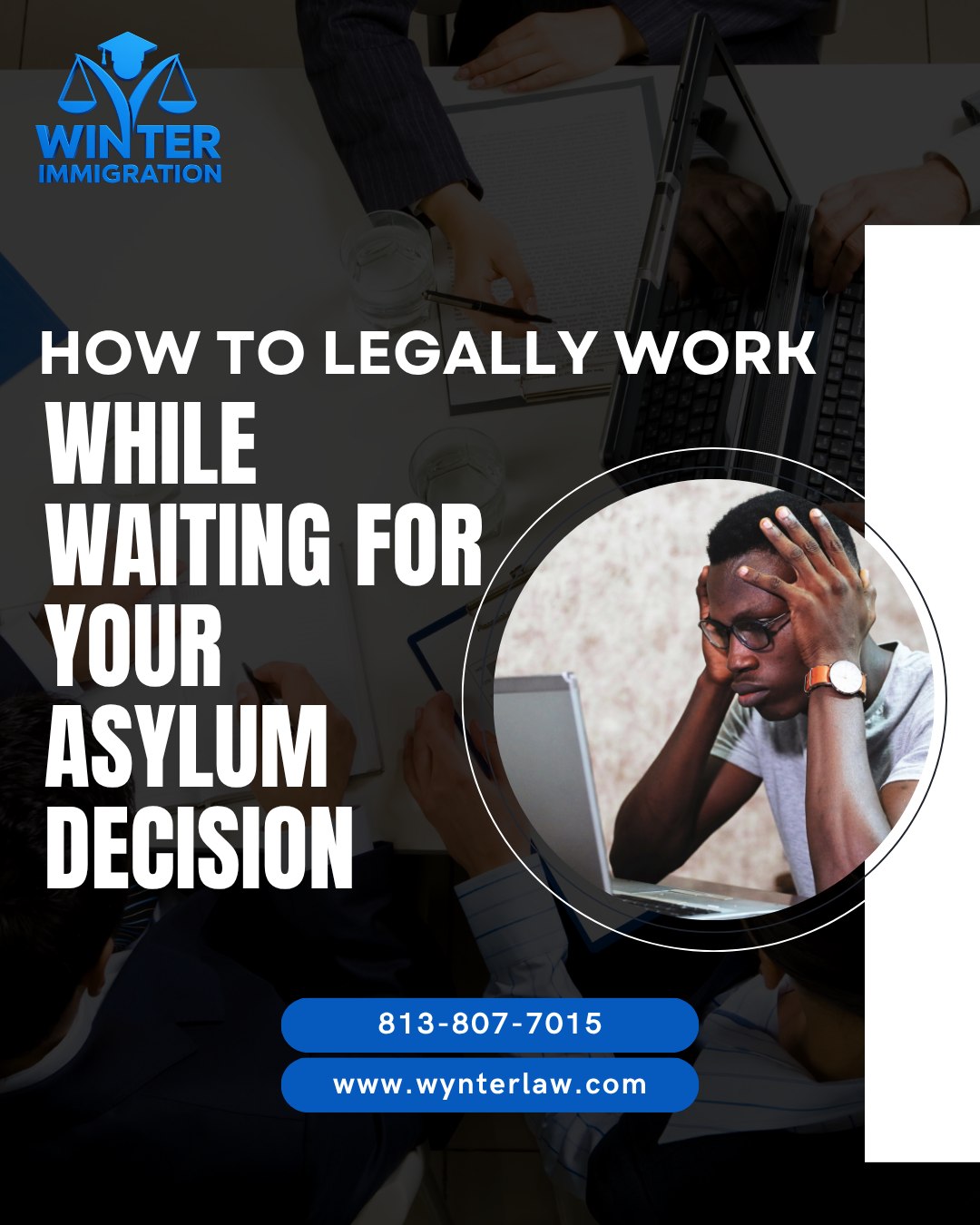 Wynter - Did you know you must wait 180 days before applying for a work ...