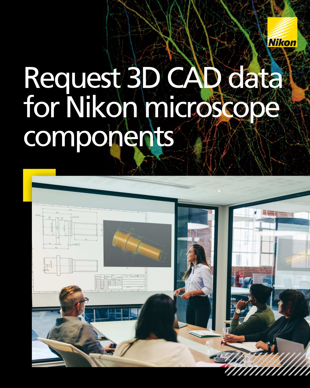 Nikon - 💻 Get direct access to 3D CAD models for Nikon microscope ...