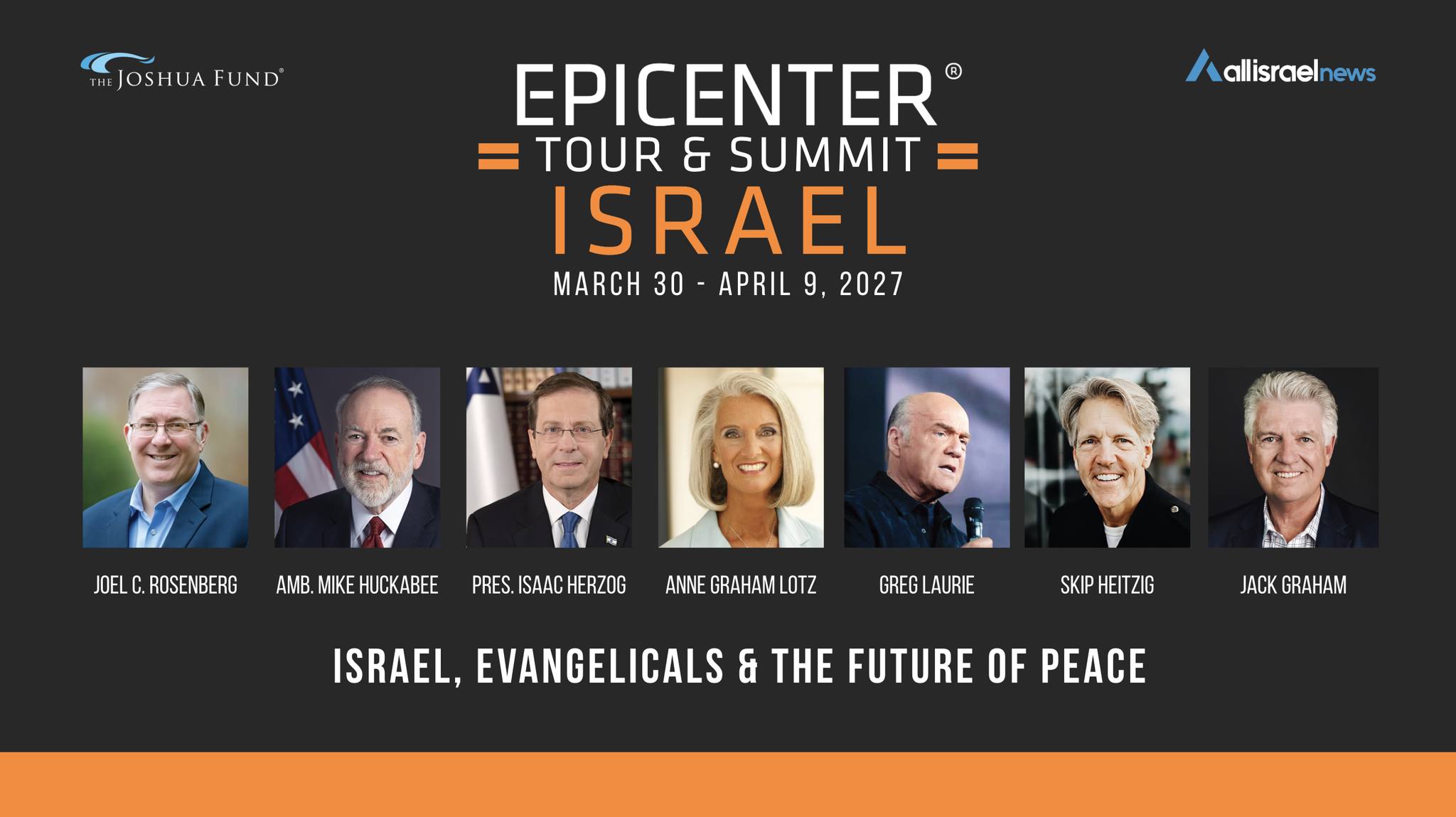 The Joshua - An invitation to Israel for prayer, vision, and blessing ...