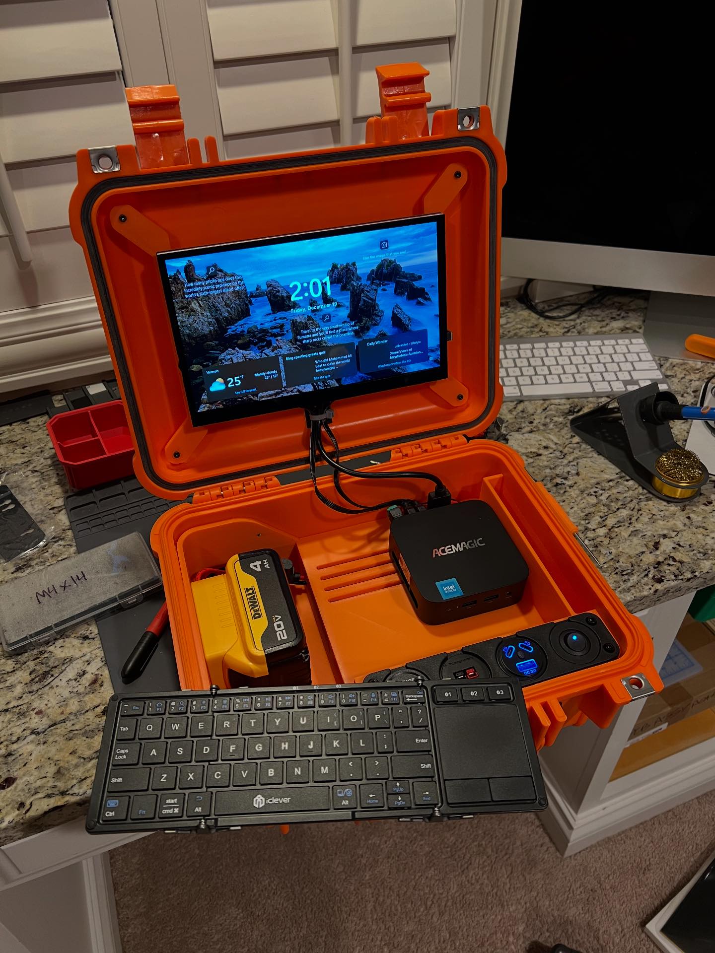 Innerficiency - A pseudo ruggedized mini PC made from an Apache 2800 ...