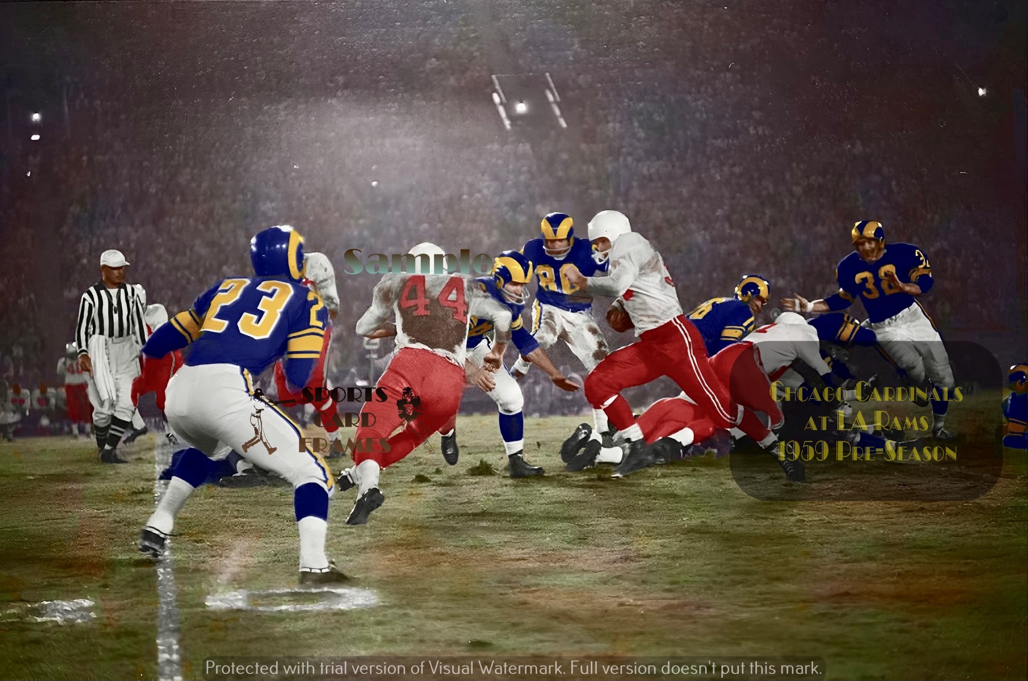 Sports - GSP's 1950's NFL August 31st. 1959 (pre season) CHICAGO ...