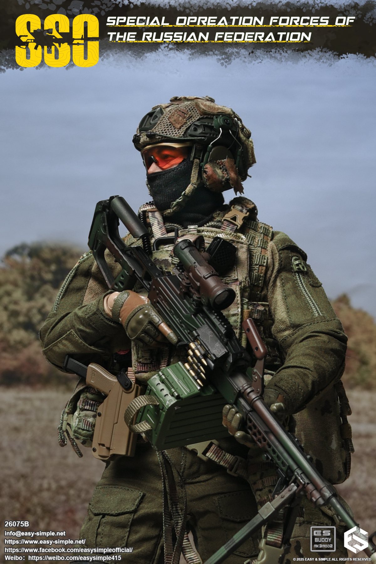 Easy&Simple 26075B Russian Special Operations Forces(SSO) 1/6th