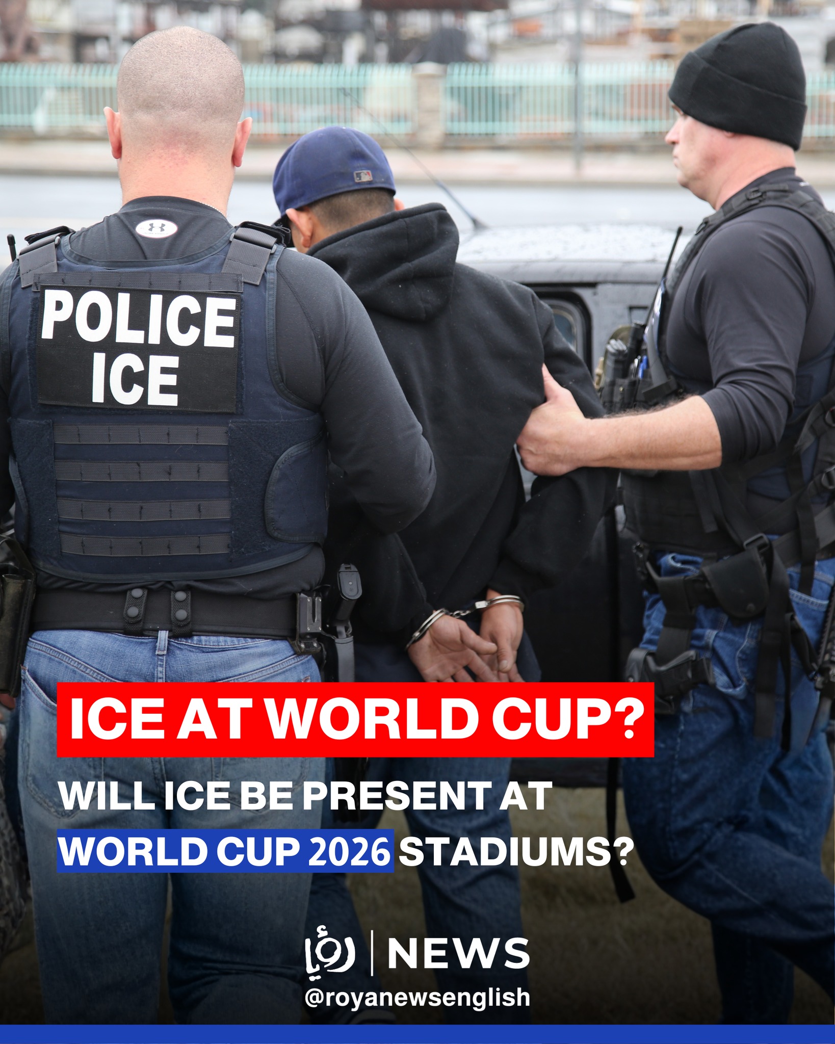 Presence of ICE agents in stadiums... - Roya News English | Facebook