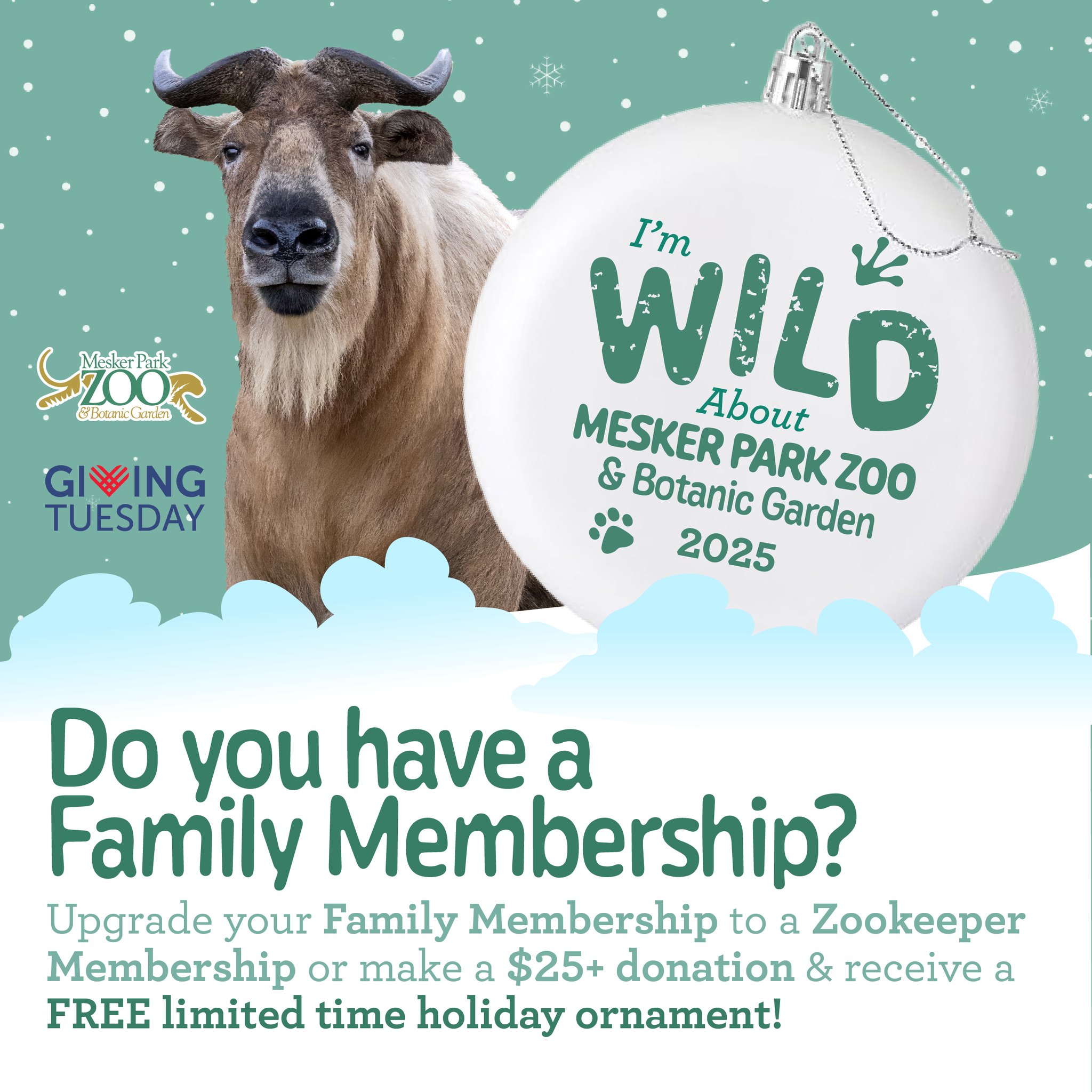 🎁 GET READY TO SCORE A... - Mesker Park Zoo & Botanic Garden | Facebook